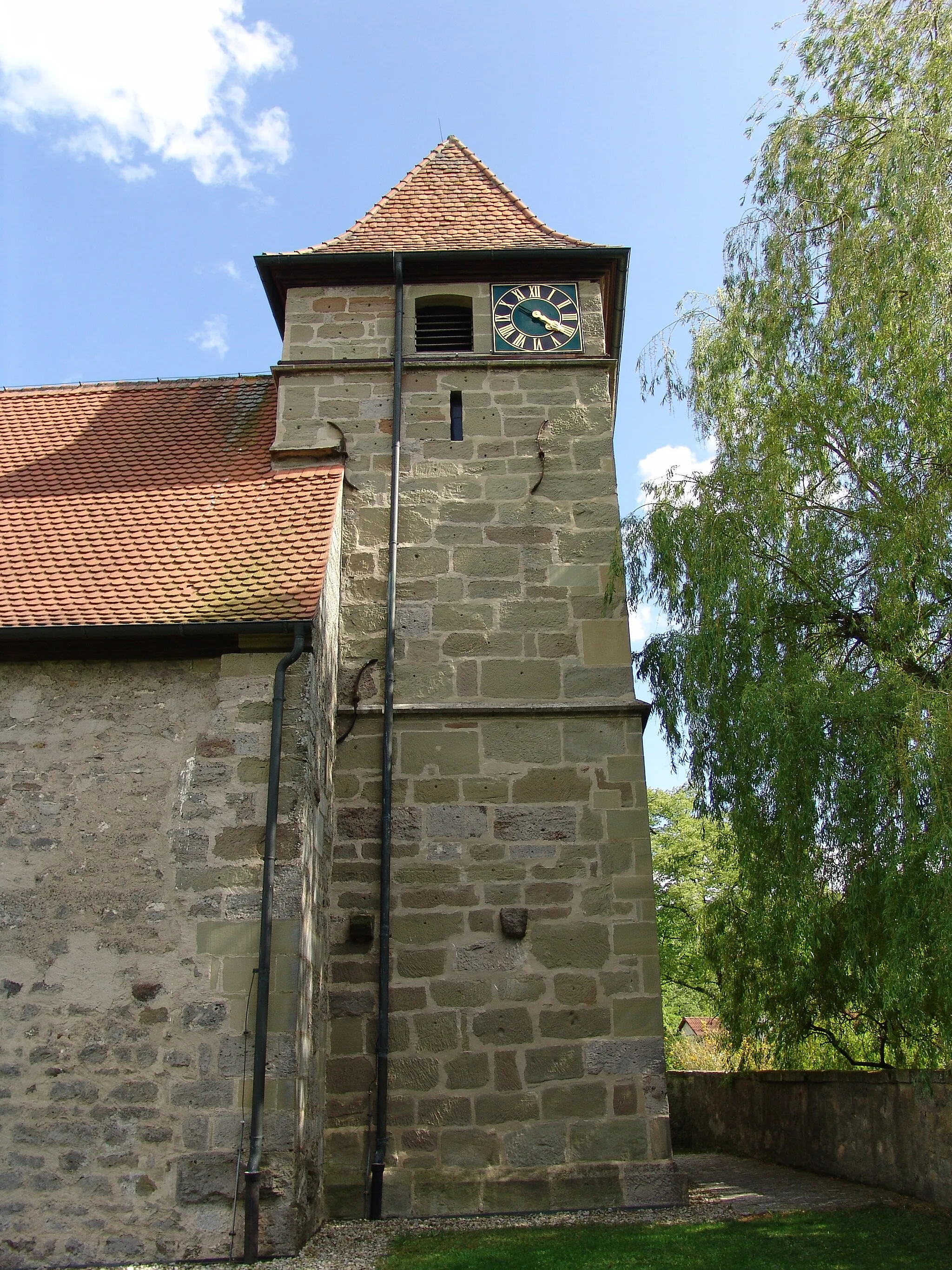 Photo showing: evang.-luth. Kirche St. Alban in Untergailnau