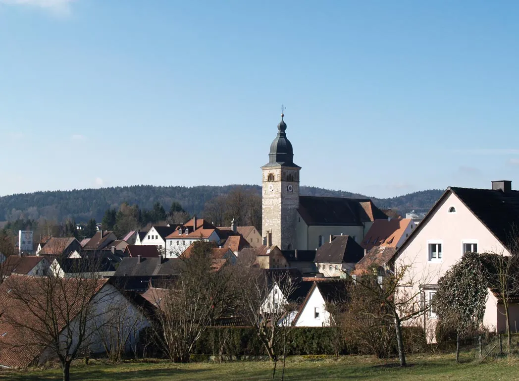 Photo showing: view of the village Lauterhofen in Bavaria