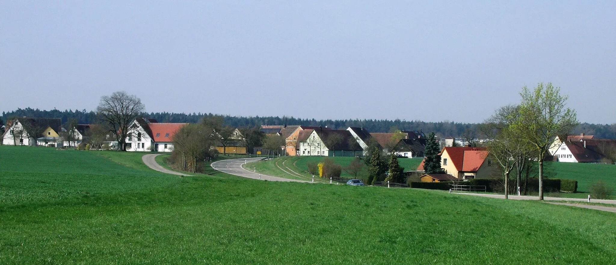 Photo showing: Hannenbach, Ortsteil von Leutershausen im Landkreis Ansbach