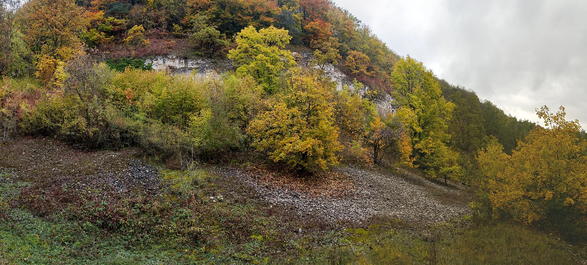 Photo showing: Zankelstein, Geotop, Pommelsbrunn