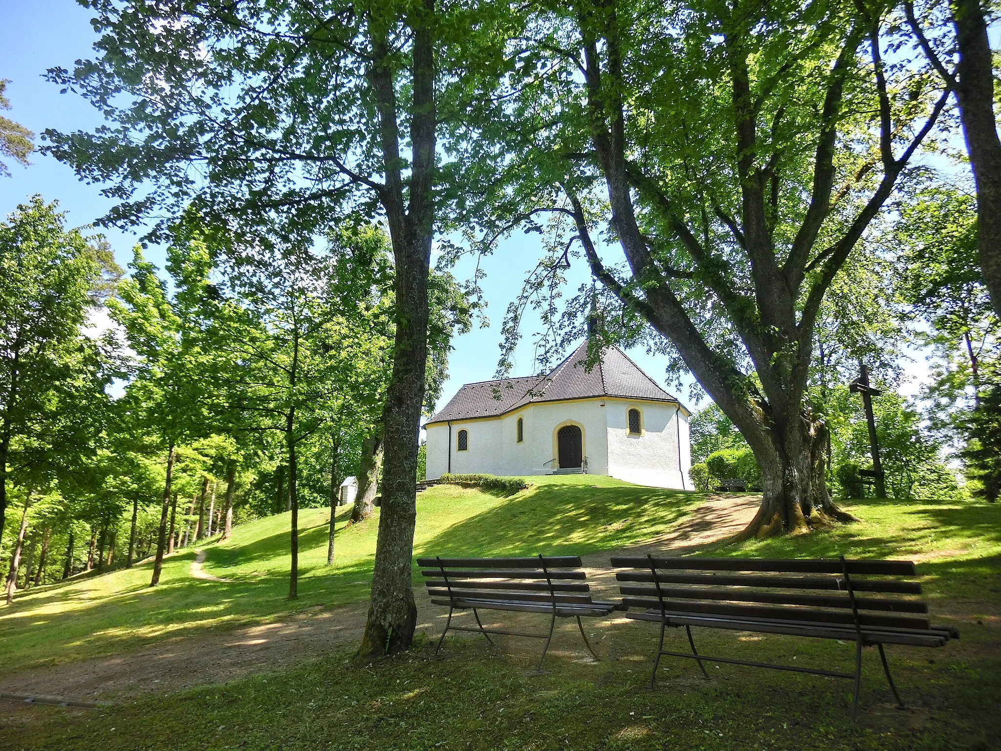 Photo showing: Ehemalige Wallfahrtskapelle auf dem Pinzigberg