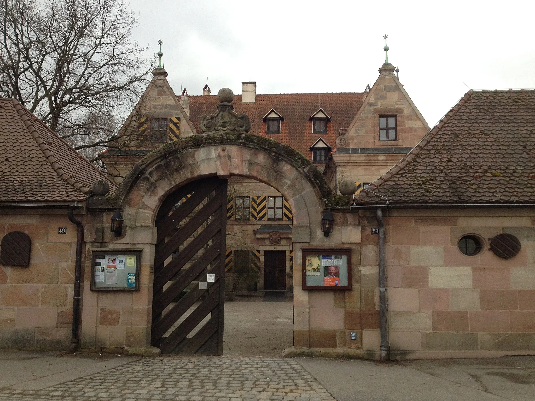 Photo showing: Holzschuher-Schlösschen  in Almoshof, Stadt Nürnberg, Bayern, Deutschland