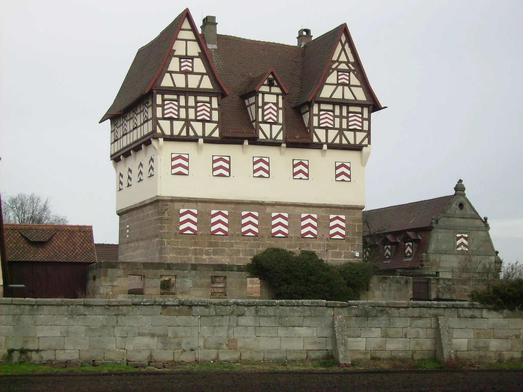 Photo showing: Schloss Neunhof, Landsitz einer Nürnberger Patrizierfamilie