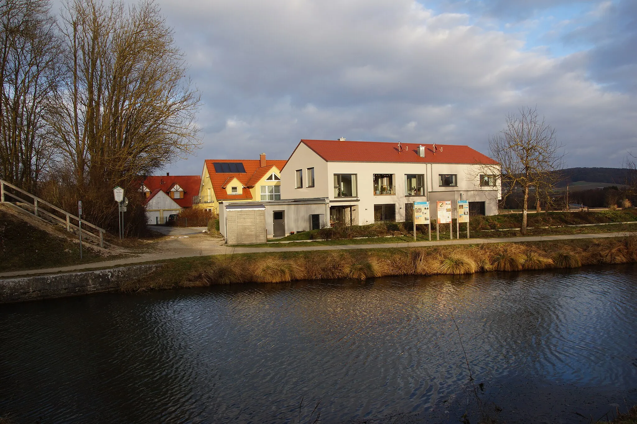 Photo showing: LDM-Kanal zwischen Berg und Richtheim
