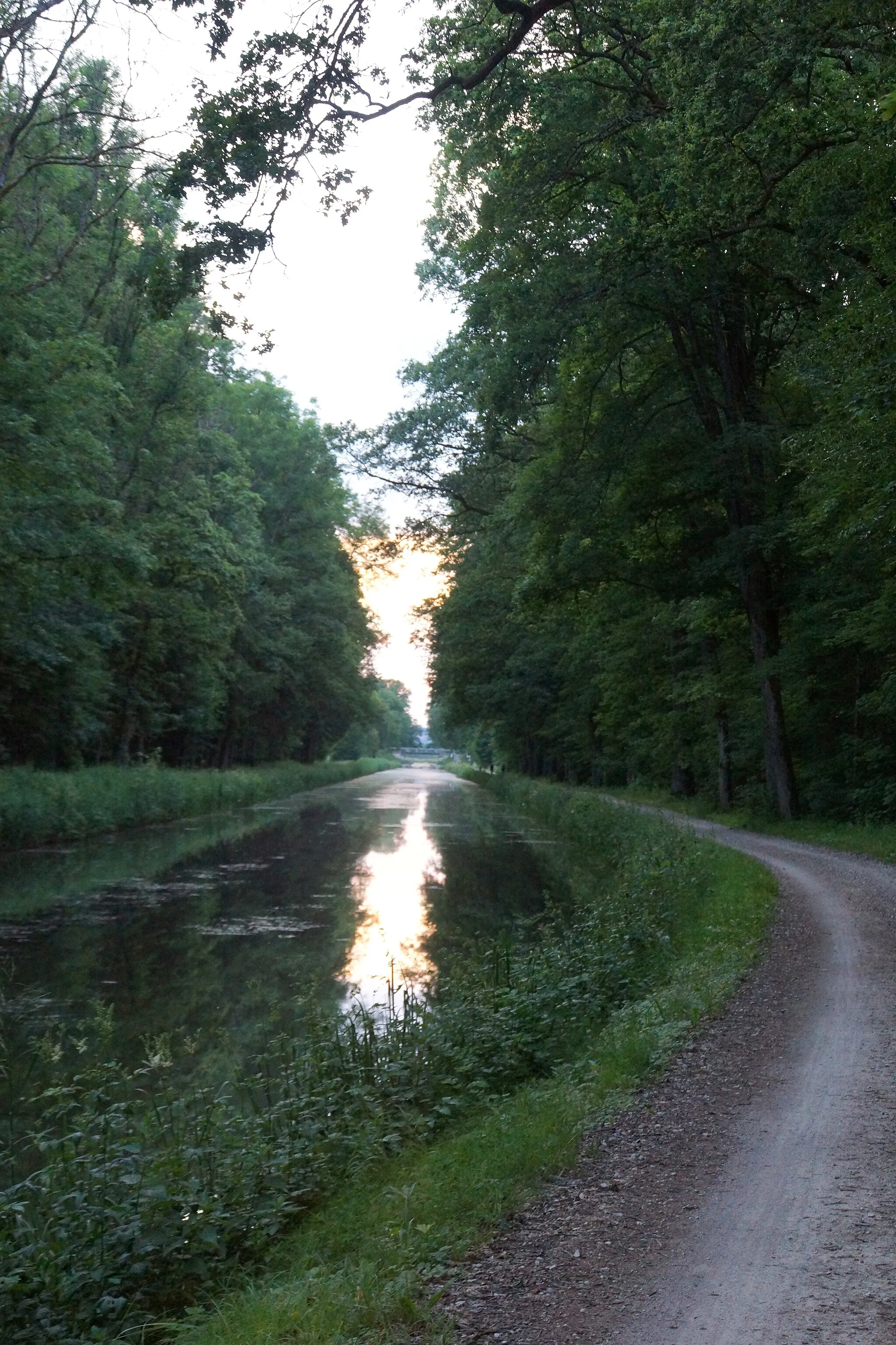 Photo showing: Loderbach - Kanalbrücke