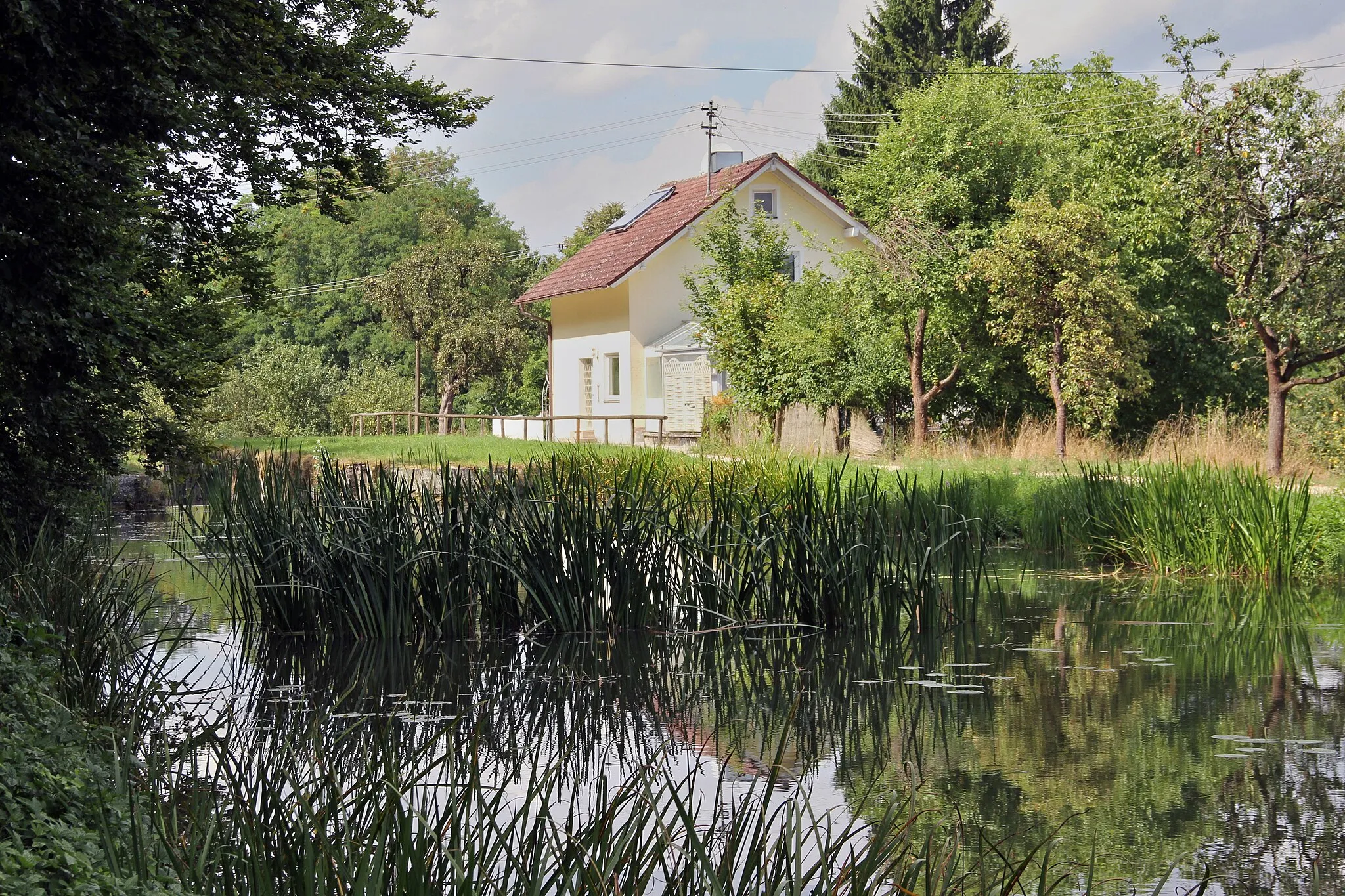 Photo showing: Abschnitt des Ludwig-Donau-Main-Kanals, Pfeifferhütte