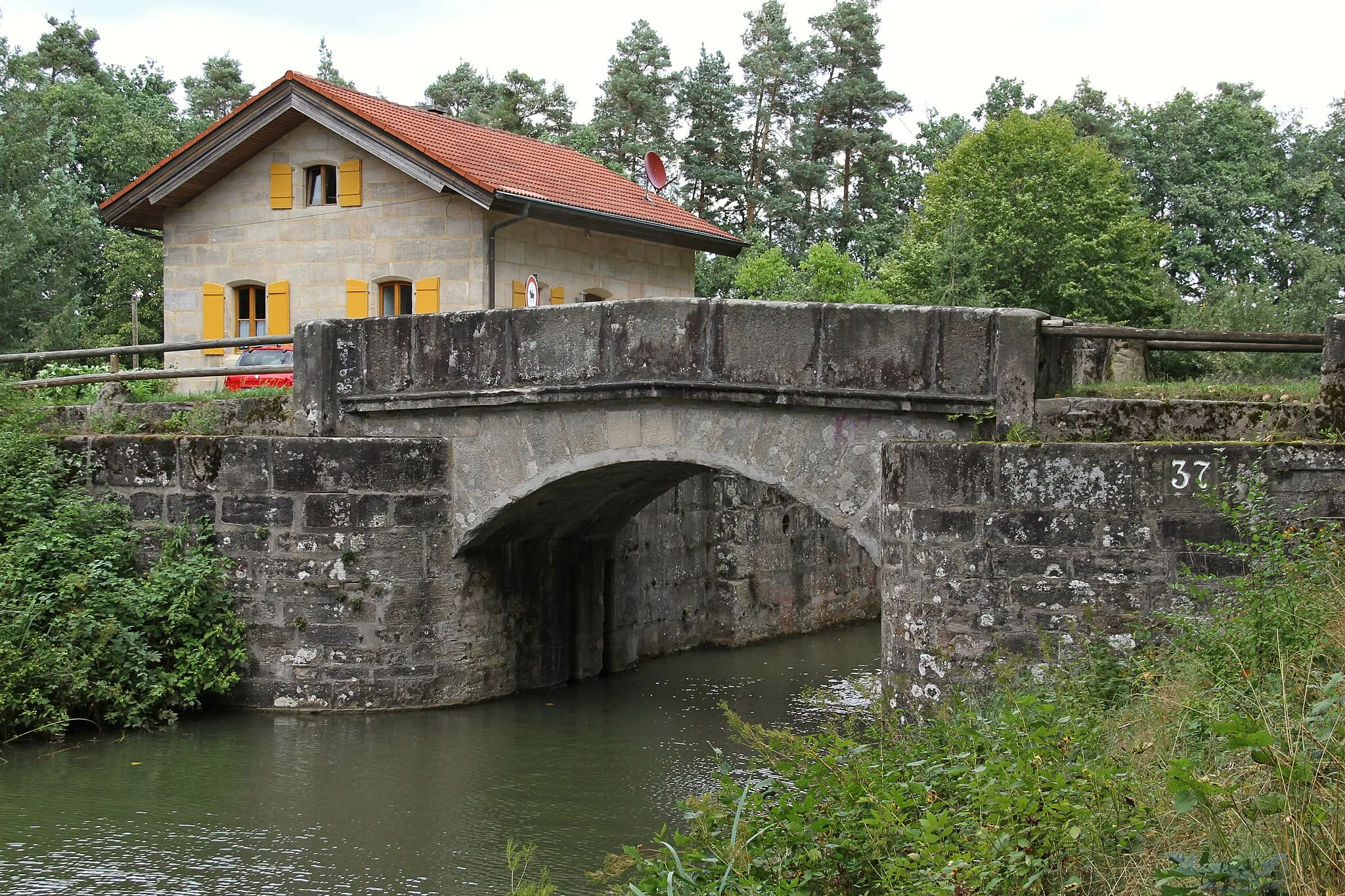 Photo showing: Schleuse 37, Ludwig-Donau-Main-Kanal