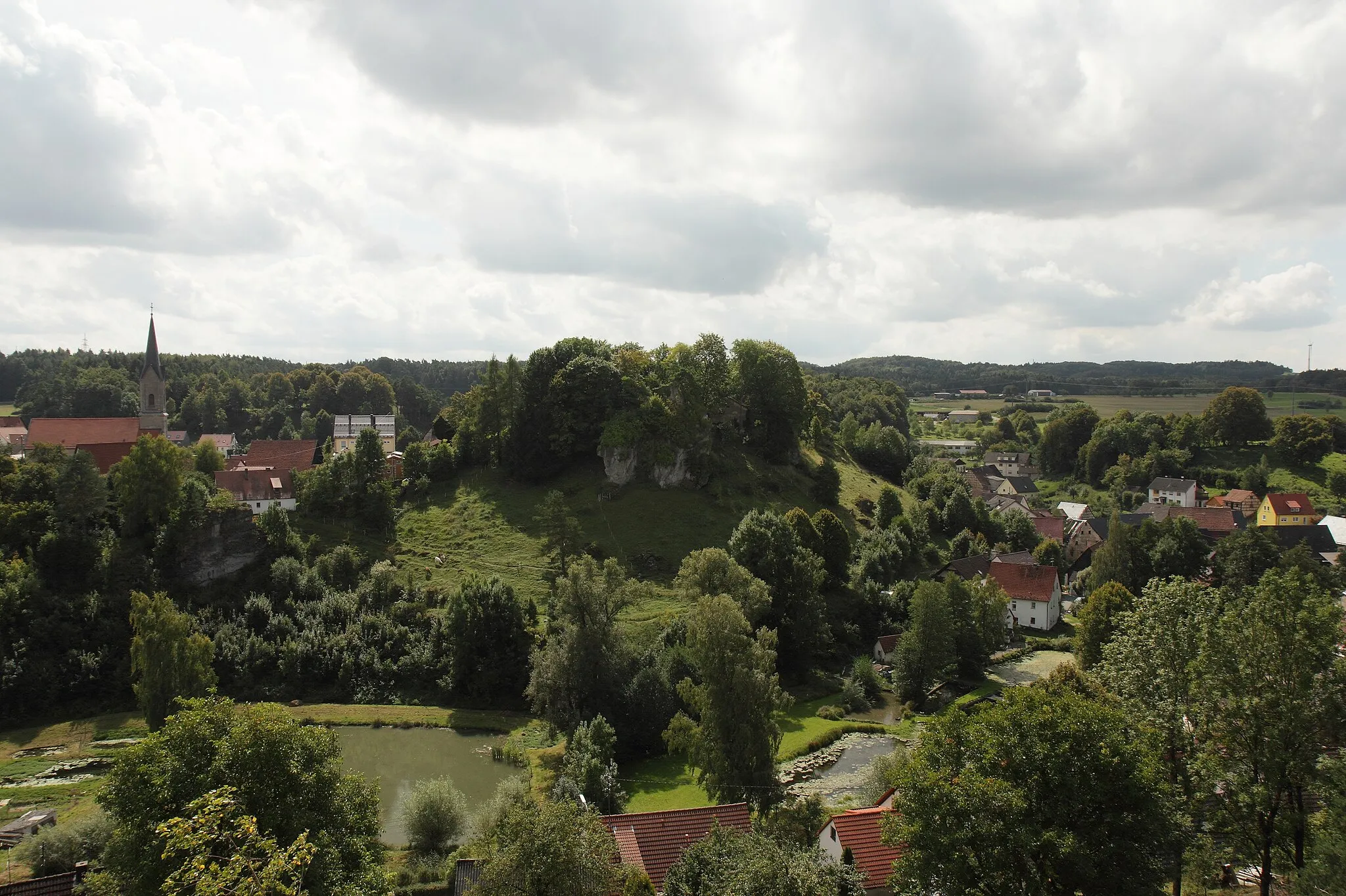 Photo showing: Burg Thuisbrunn - Ansicht aus nördlicher Richtung