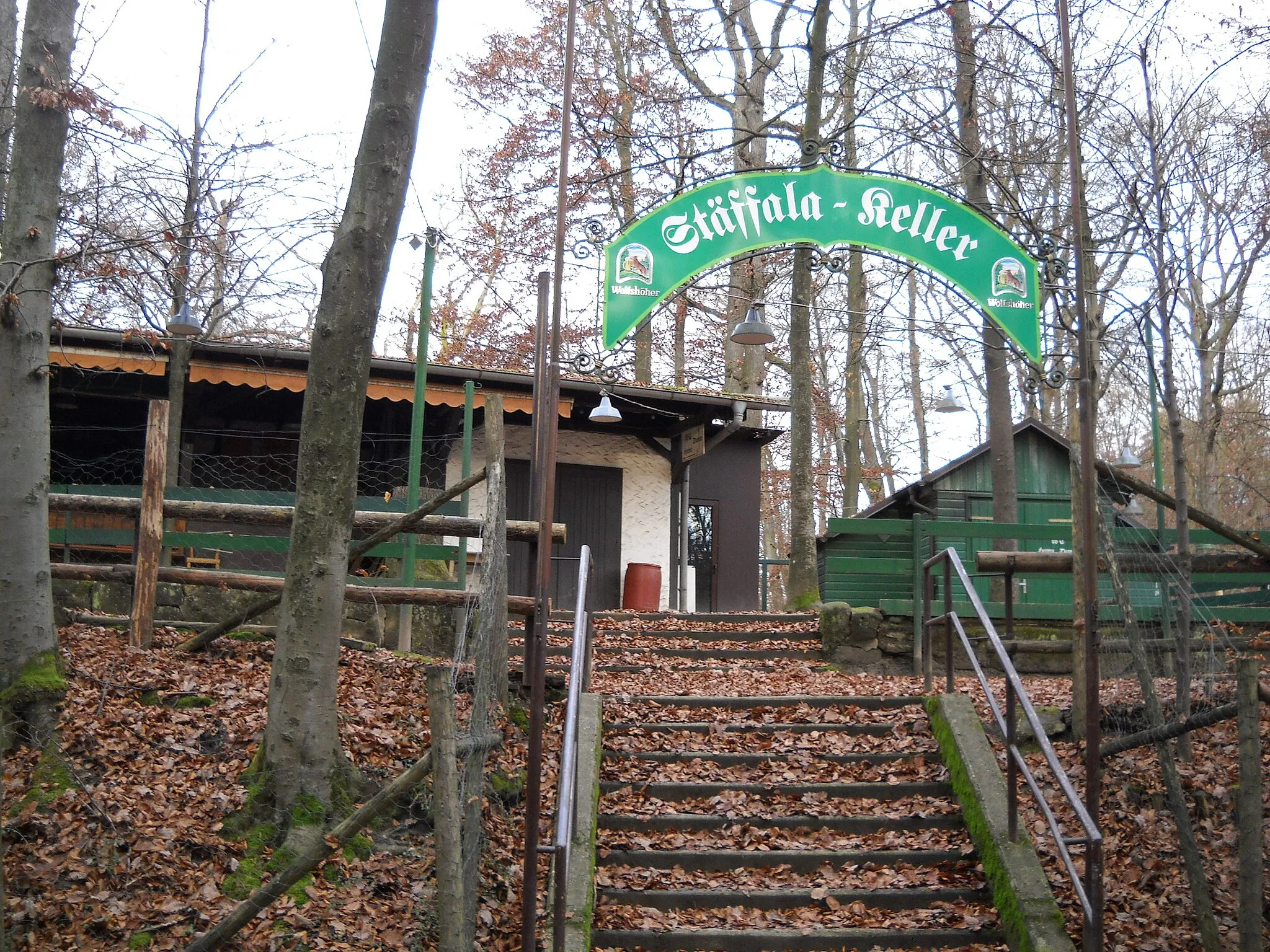 Photo showing: Kellerwald, Stäffalakeller