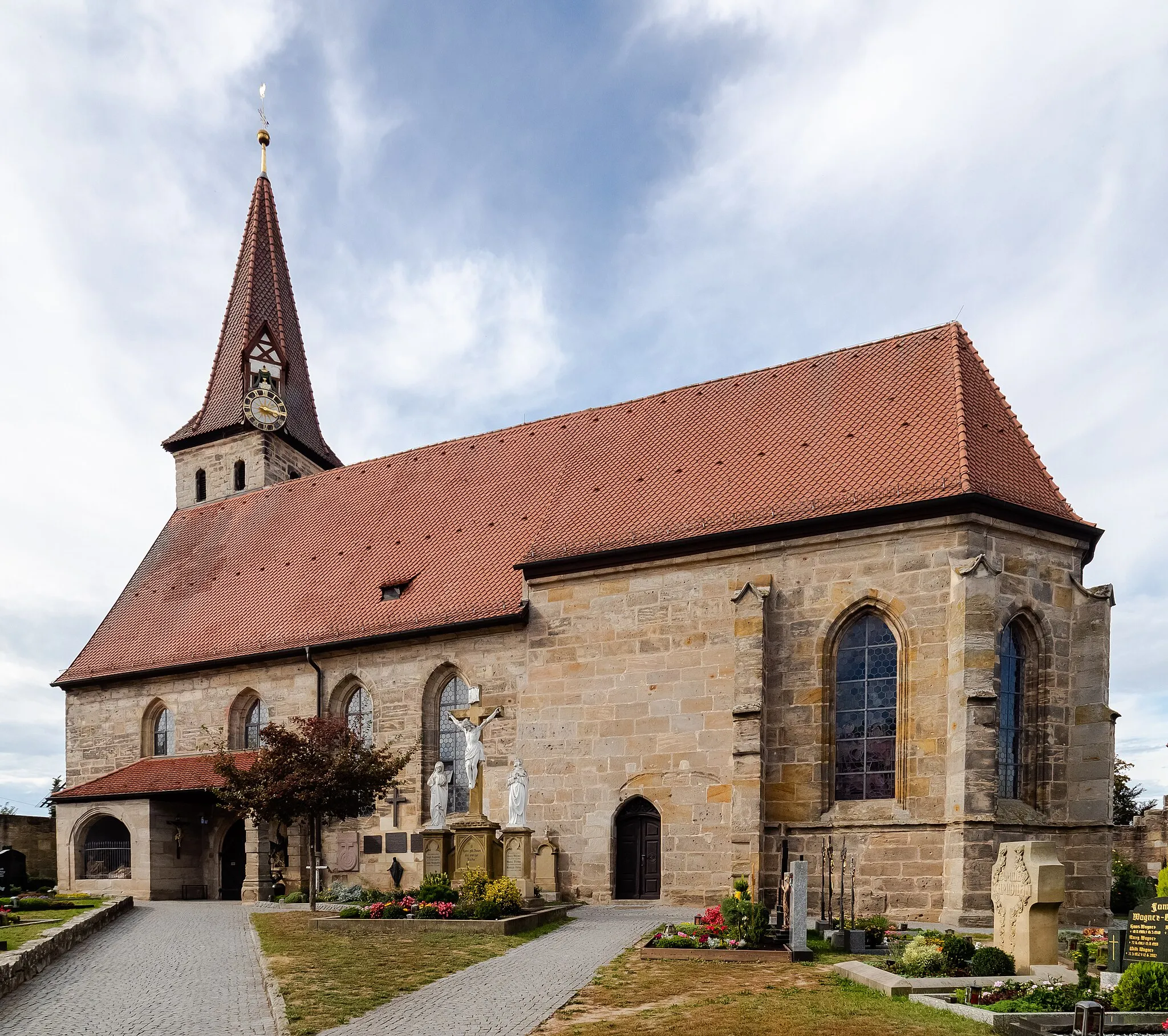 Photo showing: Catholic parish church St. Georg in Effeltrich