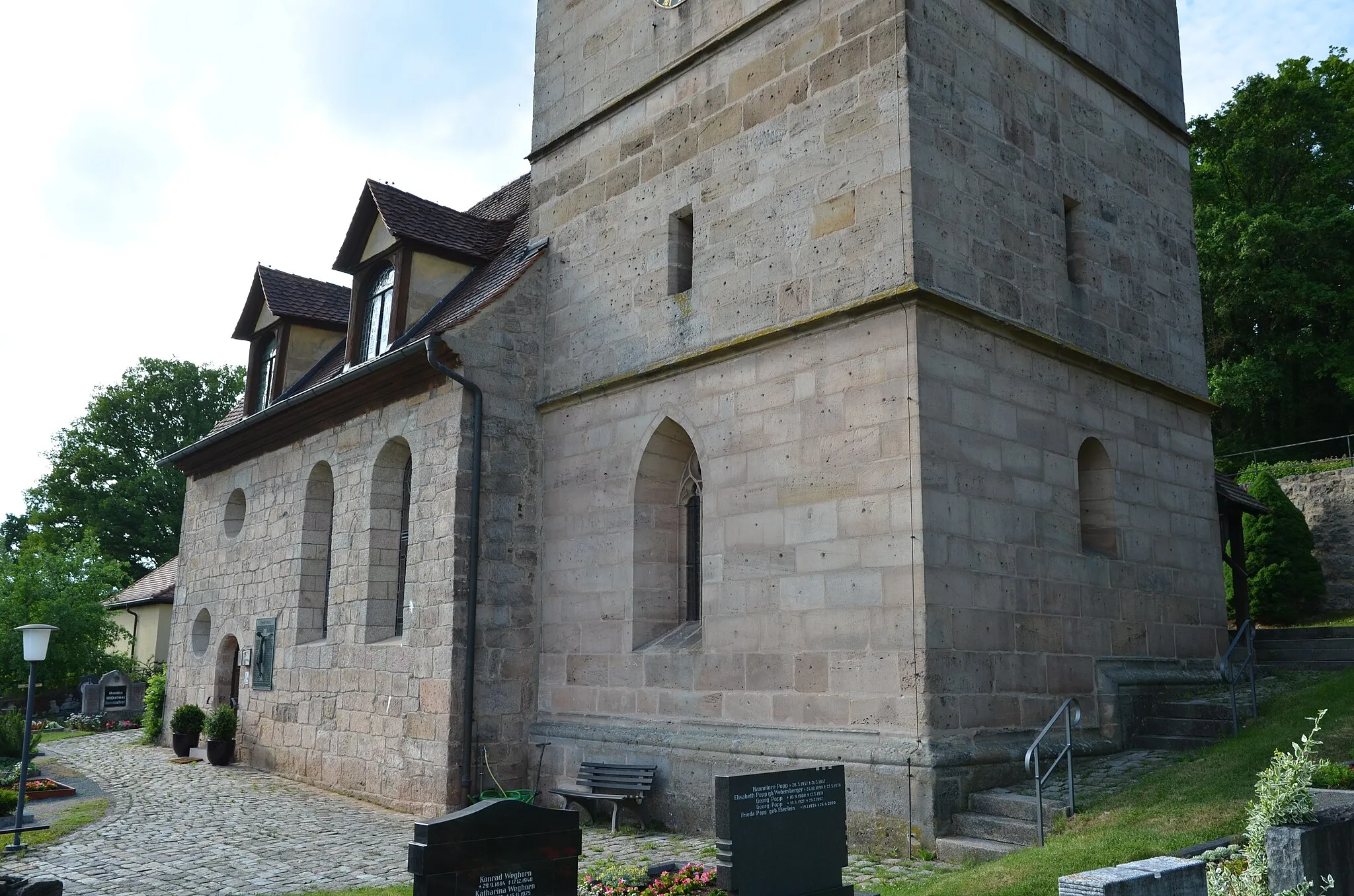 Photo showing: evang.-luth Kirche St. Veit in Kirchferrnbach