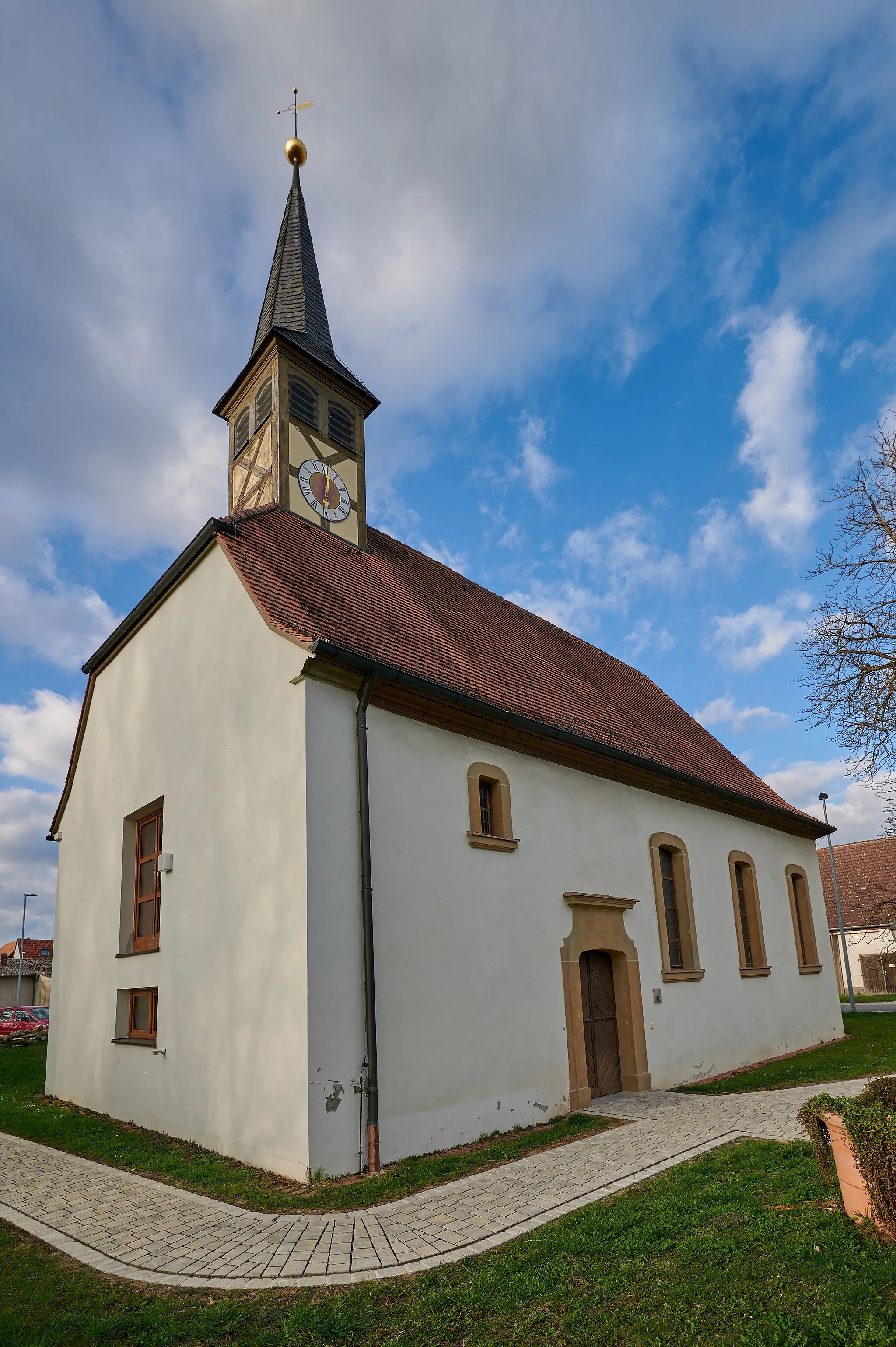 Photo showing: Ipsheim: Kaubenheim 39, Evang.-Luth. Nebenkirche St. Laurentius