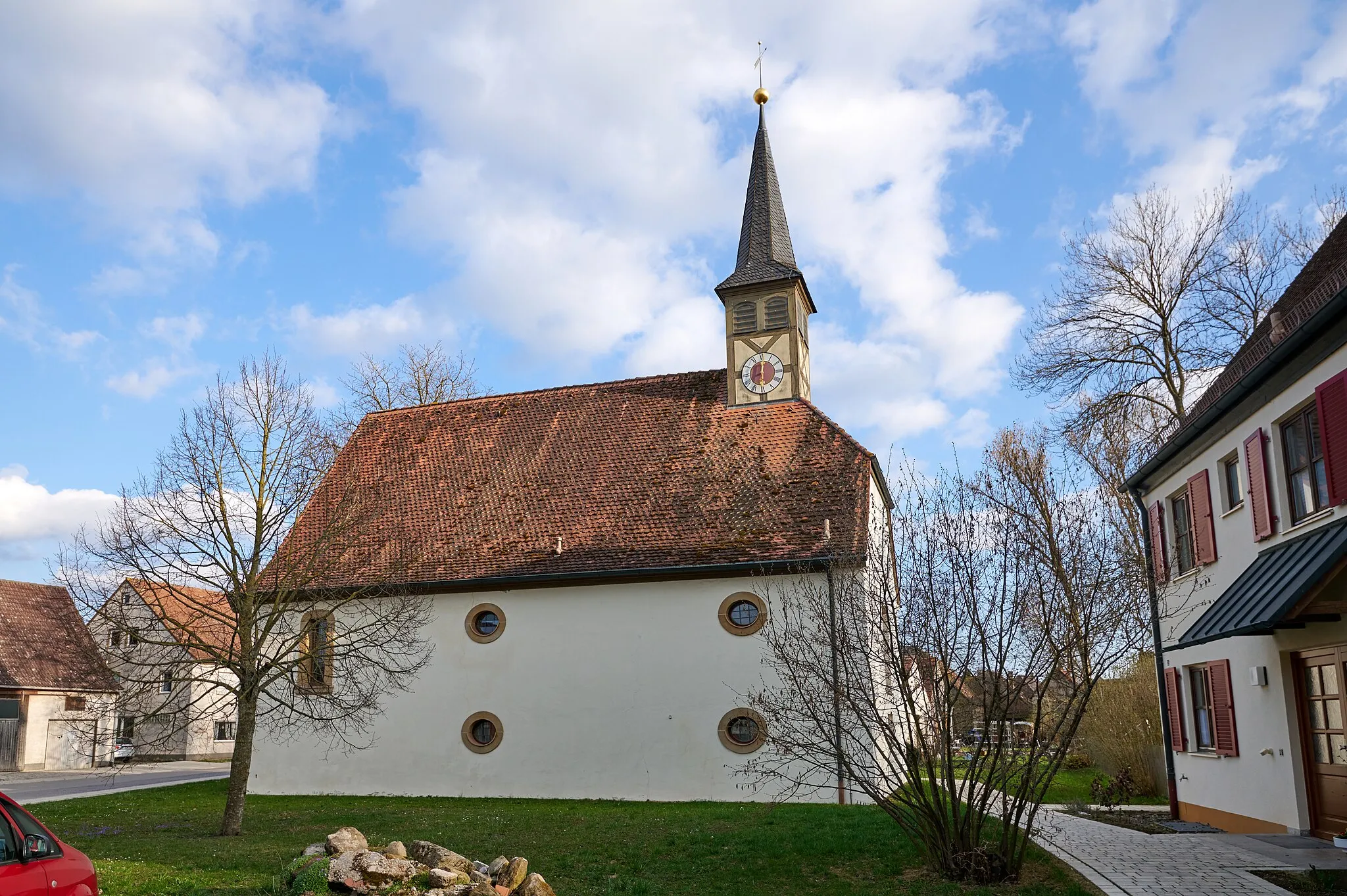 Photo showing: Ipsheim: Kaubenheim 39, Evang.-Luth. Nebenkirche St. Laurentius