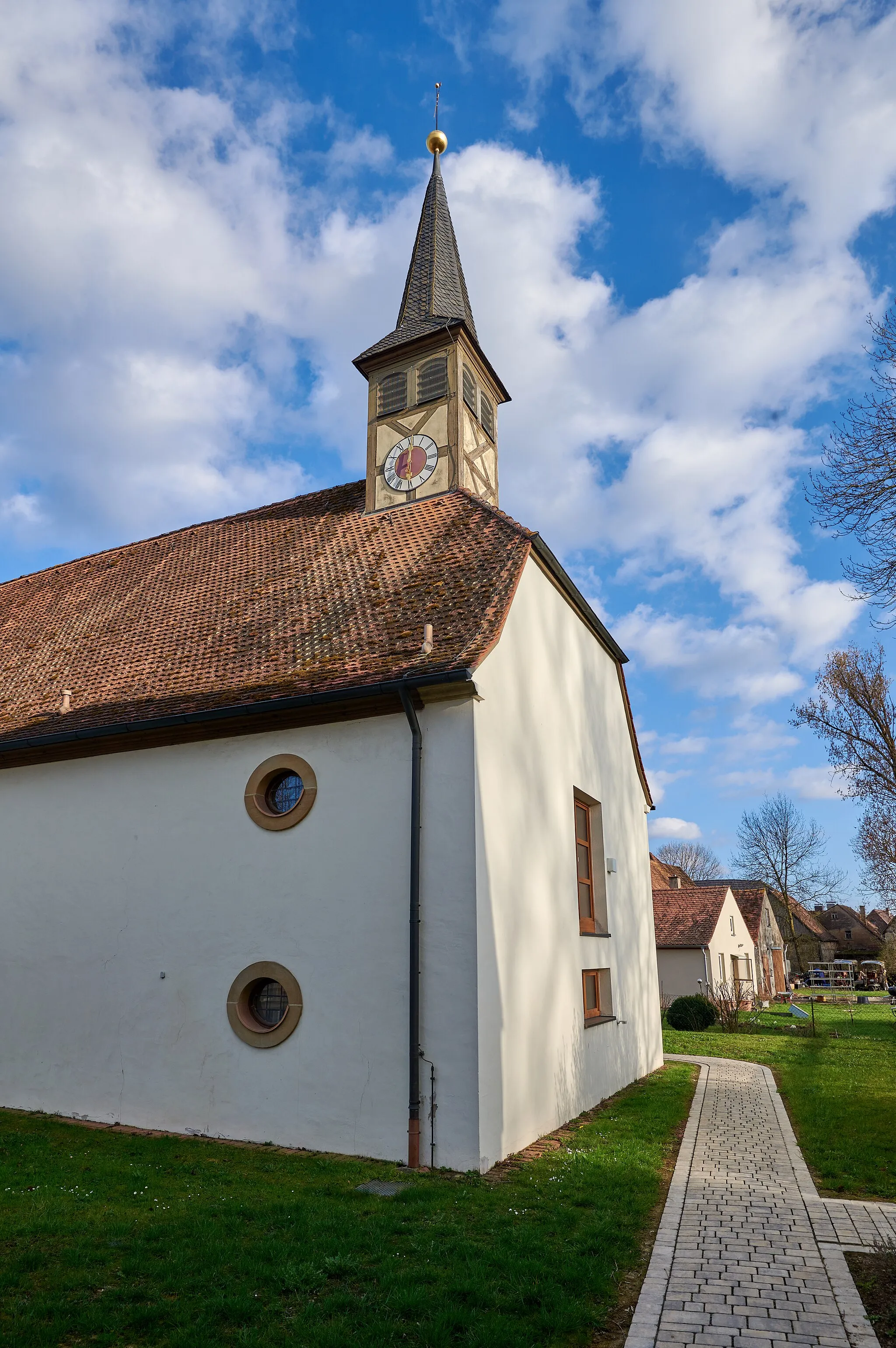 Photo showing: Ipsheim: Kaubenheim 39, Evang.-Luth. Nebenkirche St. Laurentius