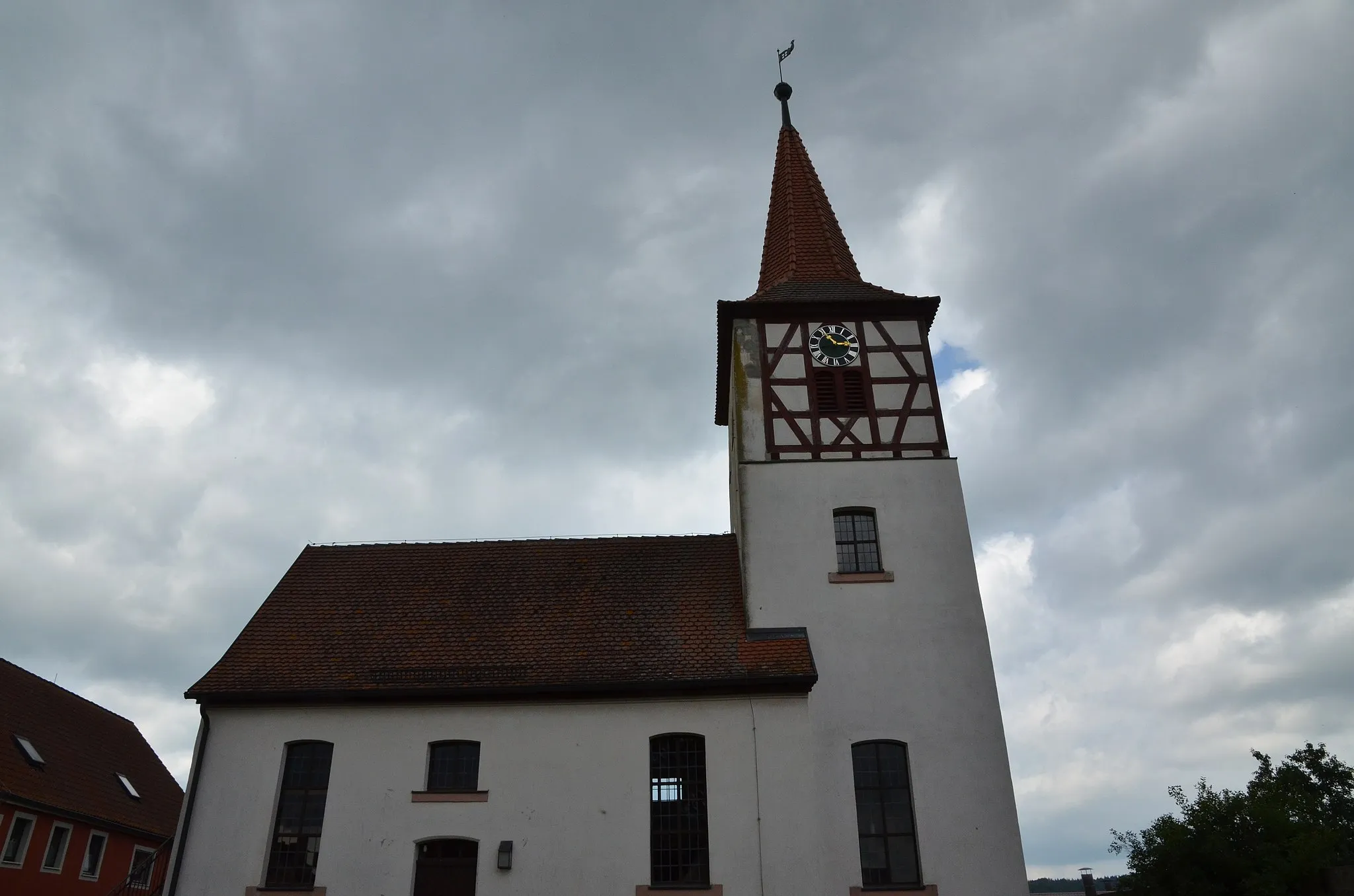 Photo showing: evang.-luth. Kirche St. Kilian und Kunigunde in Berglein