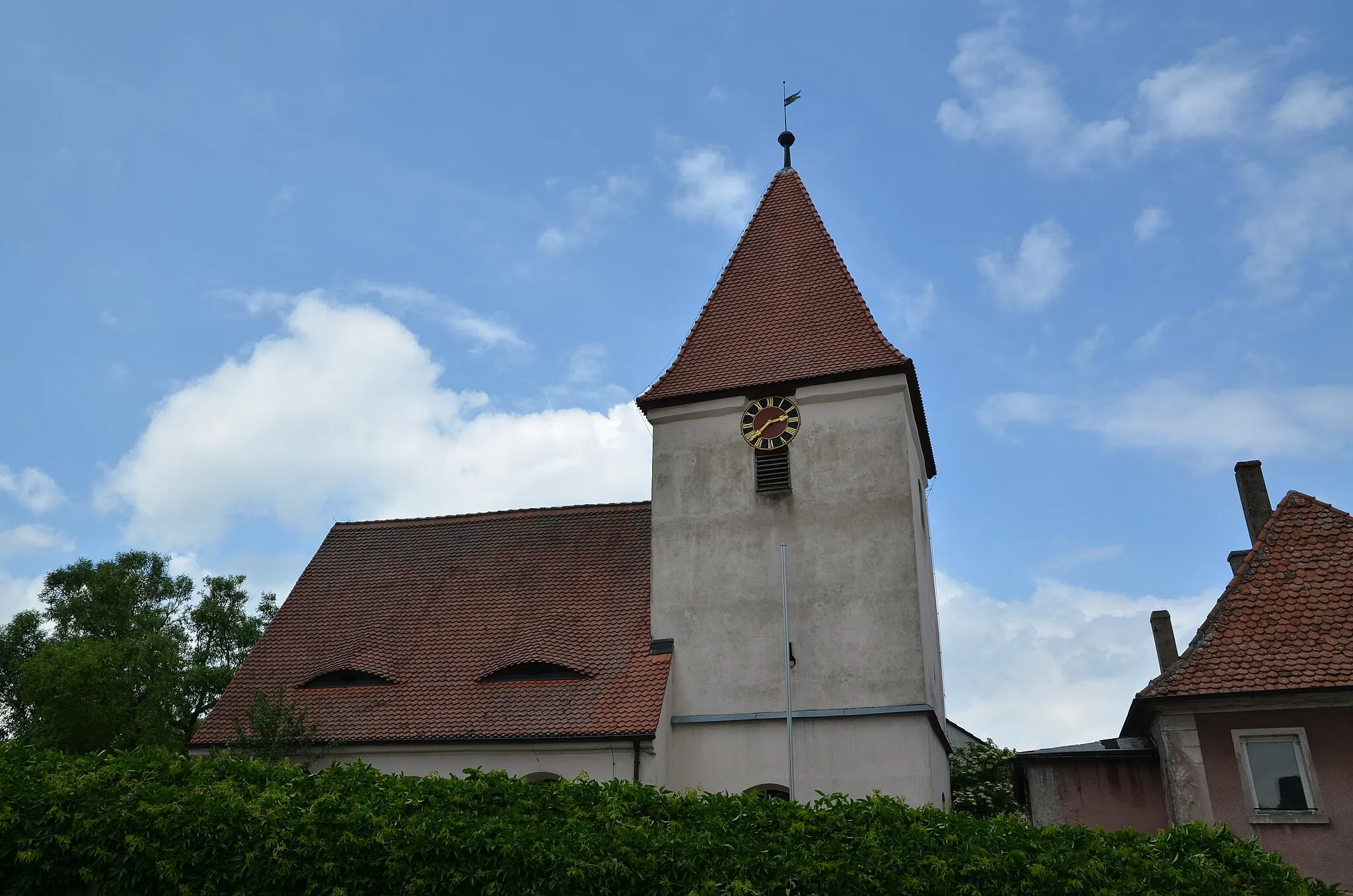 Photo showing: evang.-luth. Wehrkirche in Mitteldachstetten