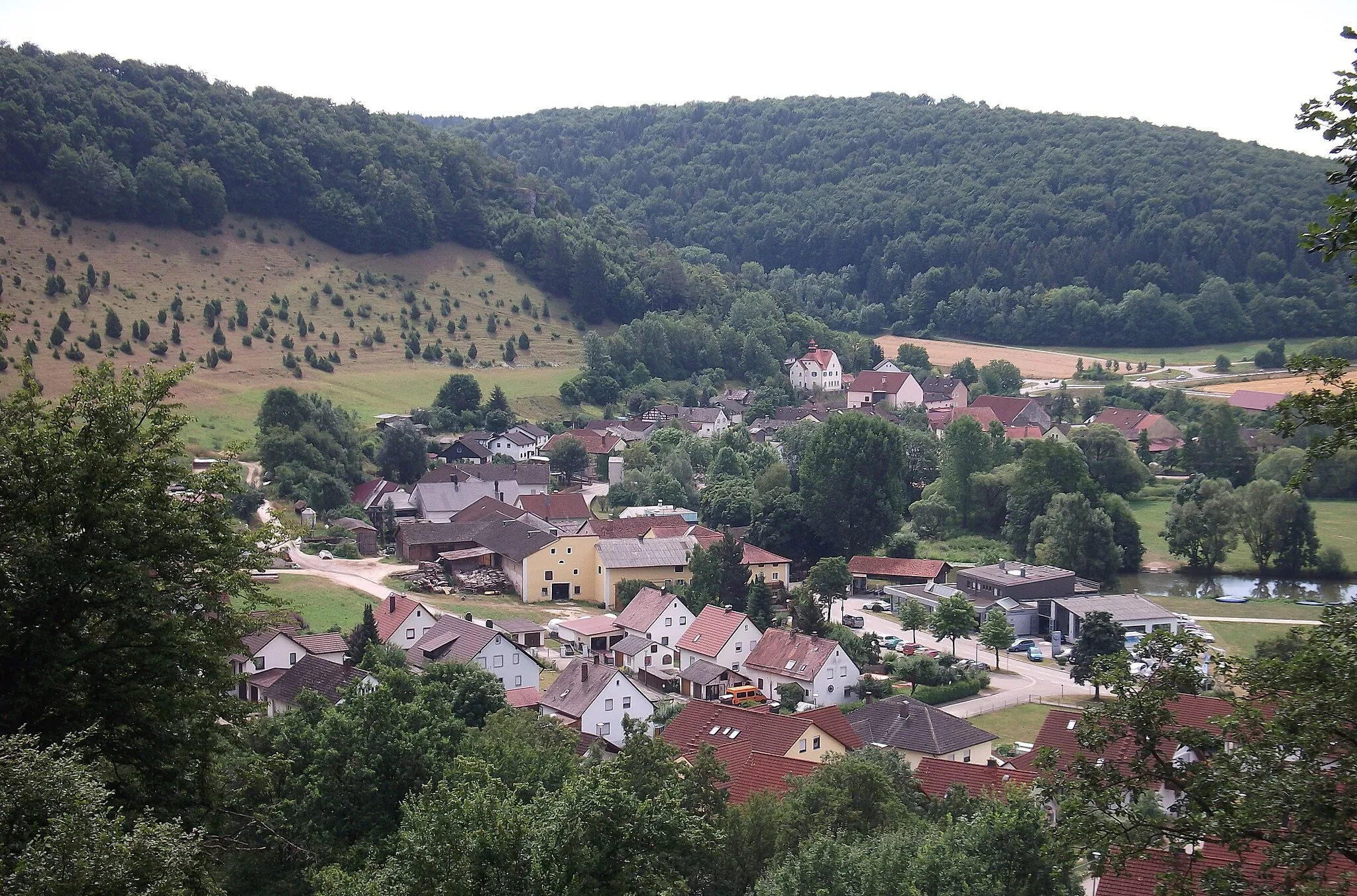 Photo showing: Blick auf Zimmern