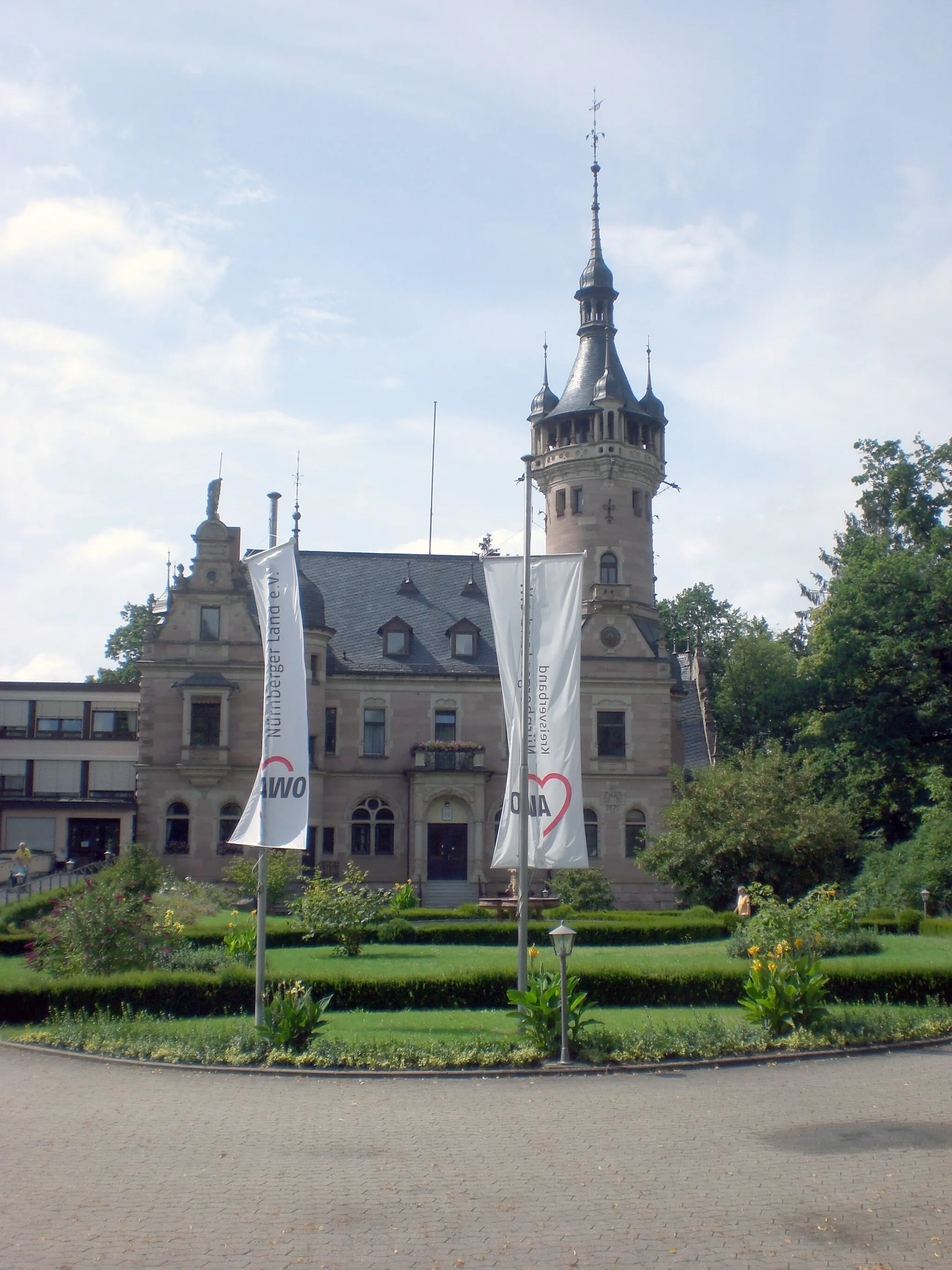 Photo showing: Faberschloss in Schwarzenbruck, Altersheim der AWO