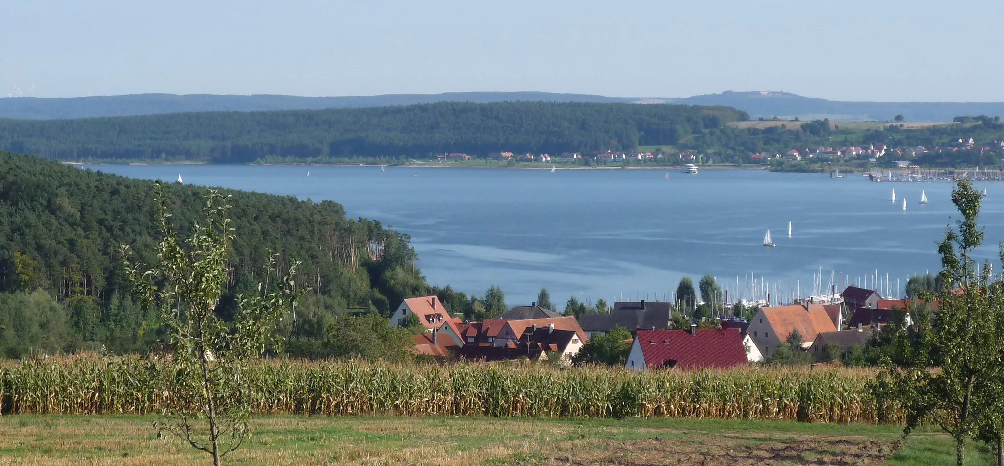 Photo showing: Big Brombach Lake