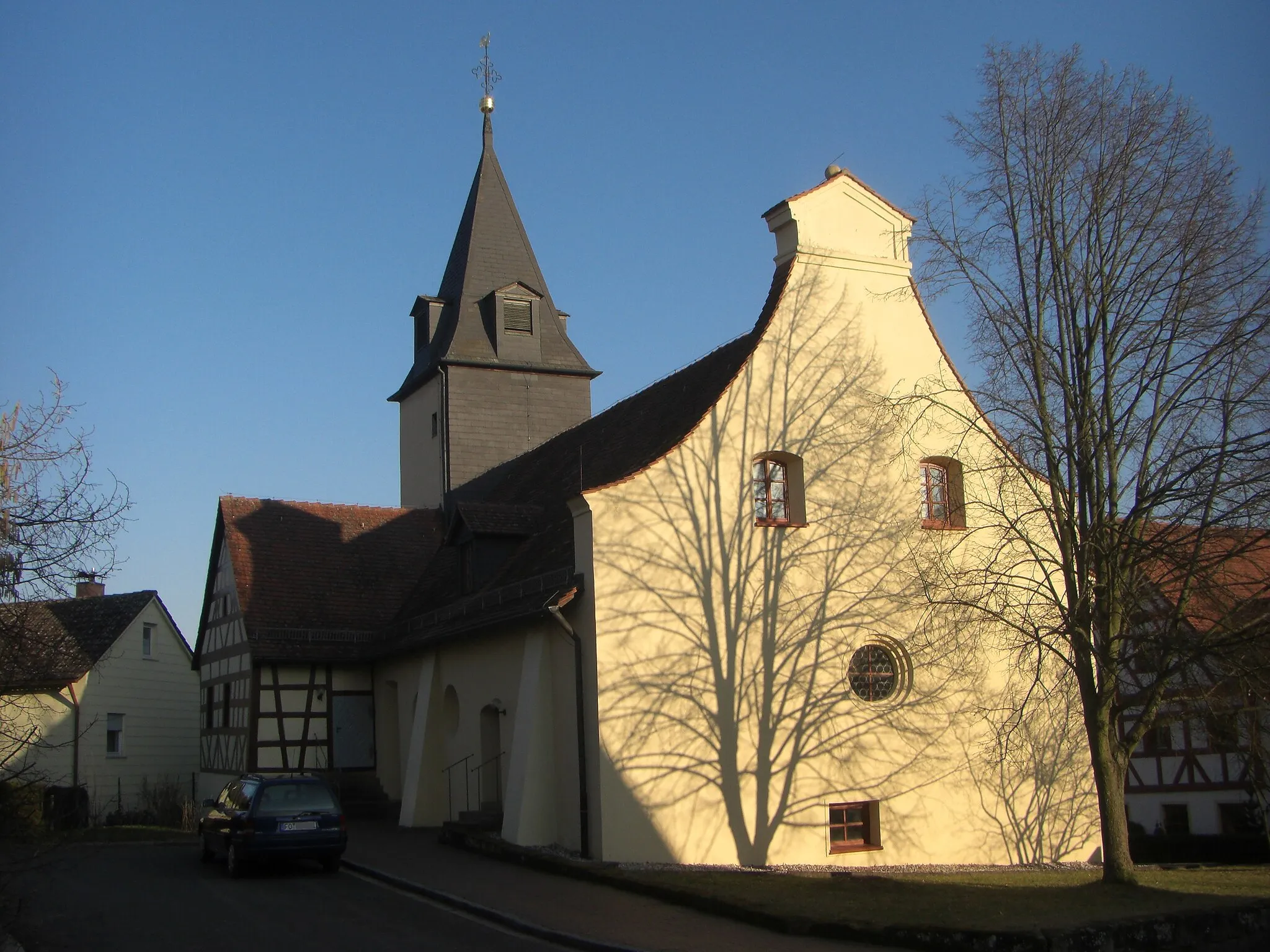 Photo showing: Kirche Sankt Peter und Paul Ermreuth, Neunkirchen am Brand, Oberfranken, Bayern, Deutschland