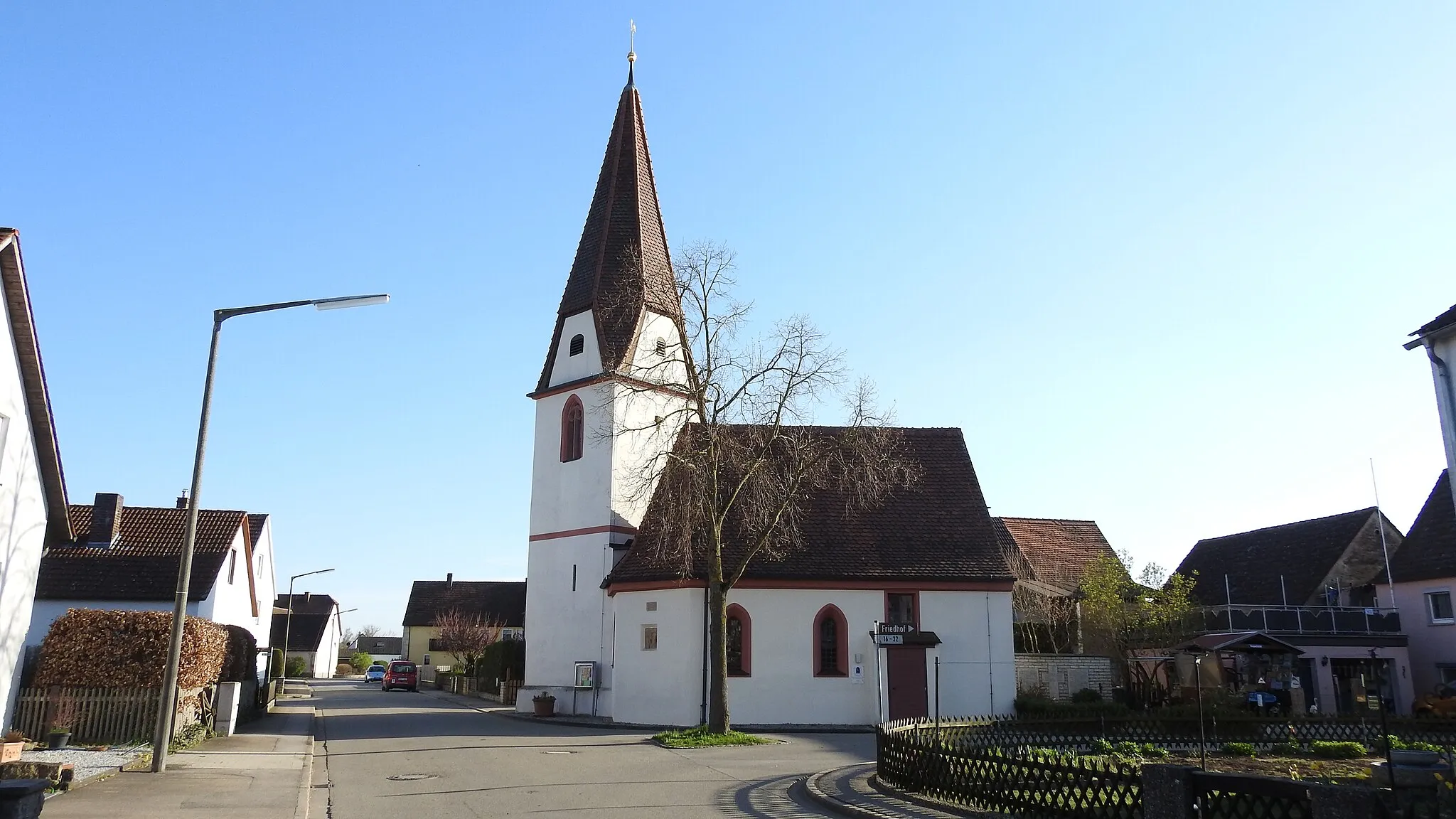 Photo showing: Kirche in Schobdach, Wassertrüdingen