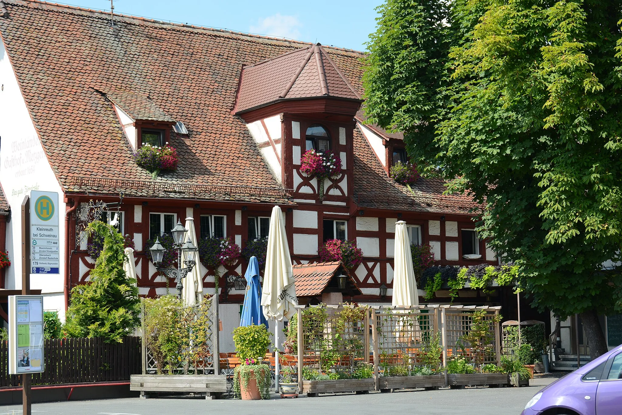 Photo showing: Nürnberg Kleinreuth bei Schweinau, Rothenburger Str. 482 (Baudenkmal)