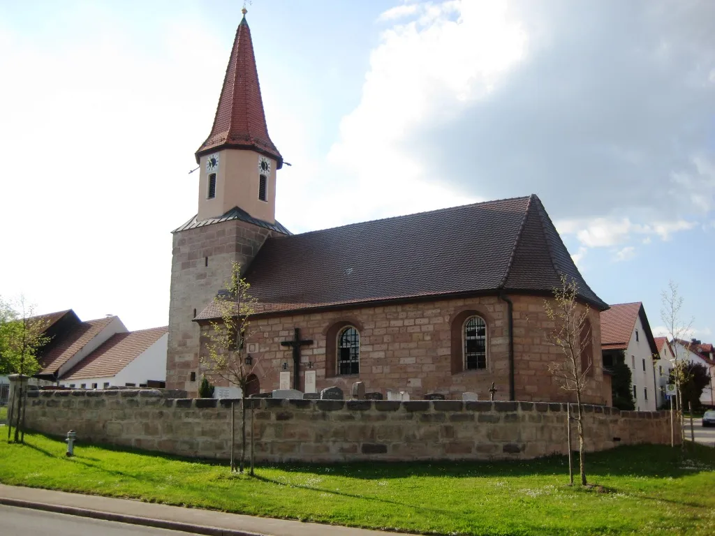 Photo showing: Sindersdorf - Kirche