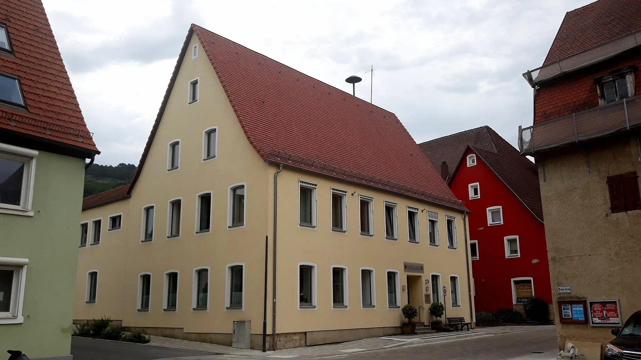 Photo showing: Happurg, town hall