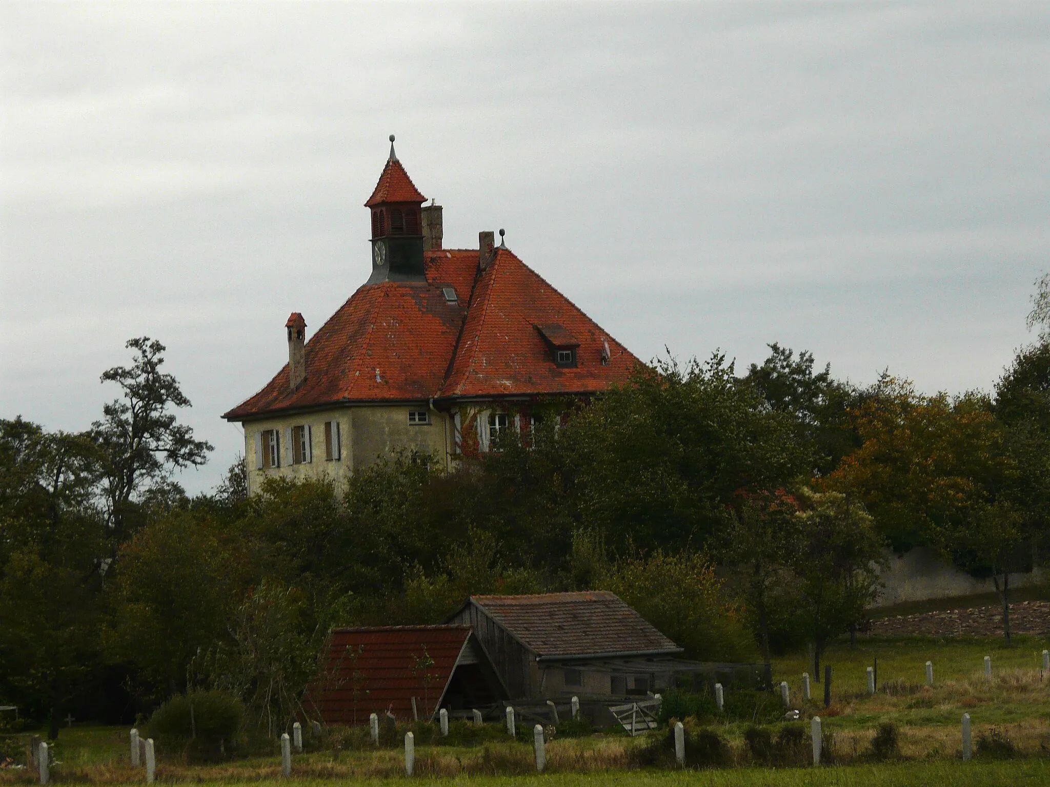 Photo showing: Peppenhoechstaedt - Ehemaliges_Schulhaus