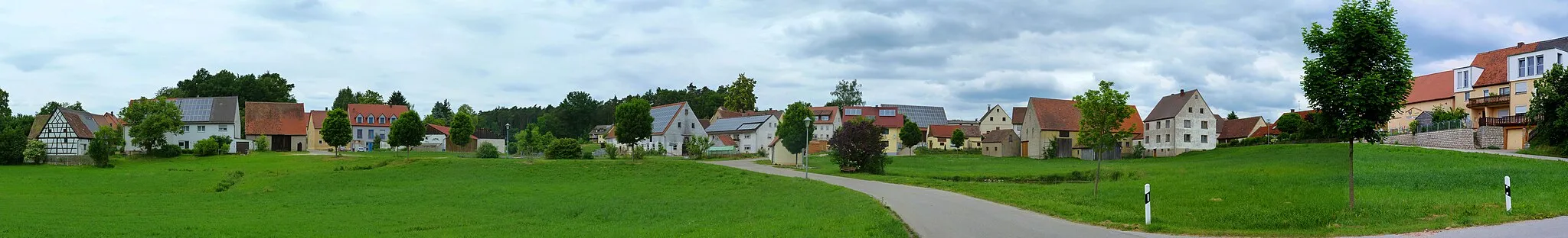 Photo showing: Panorama Mausendorf