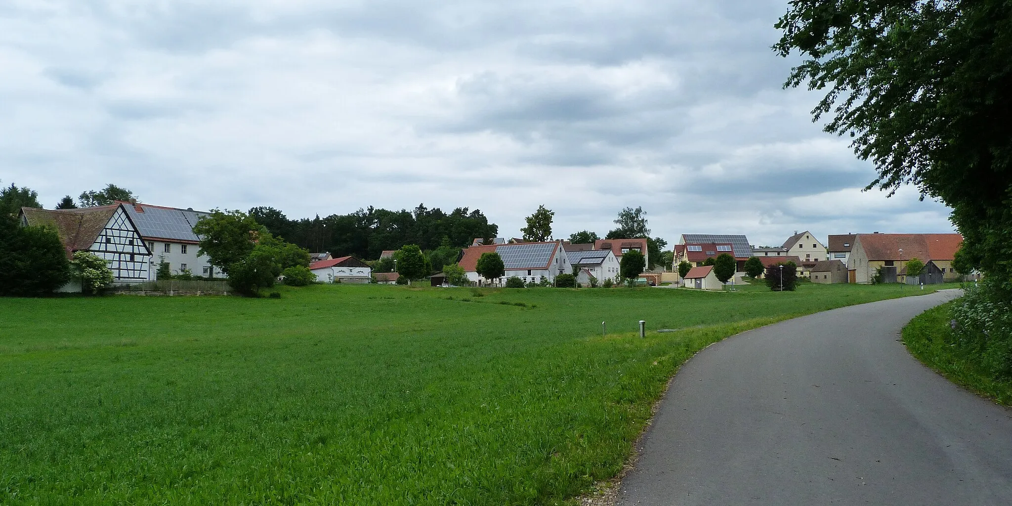 Photo showing: Ortsansicht Mausendorf