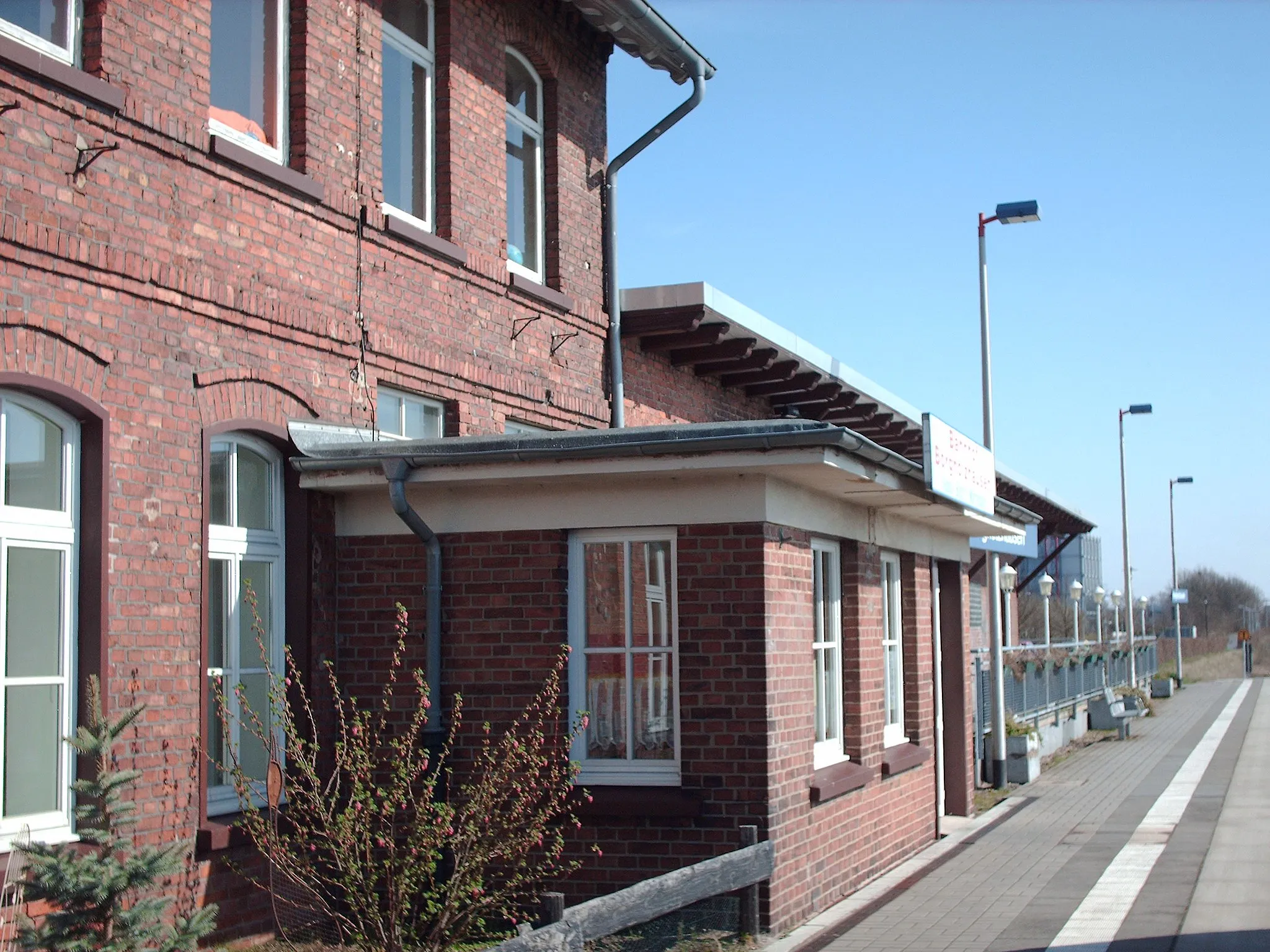 Photo showing: Borgholzhausen station, Borgholzhausen, Germany