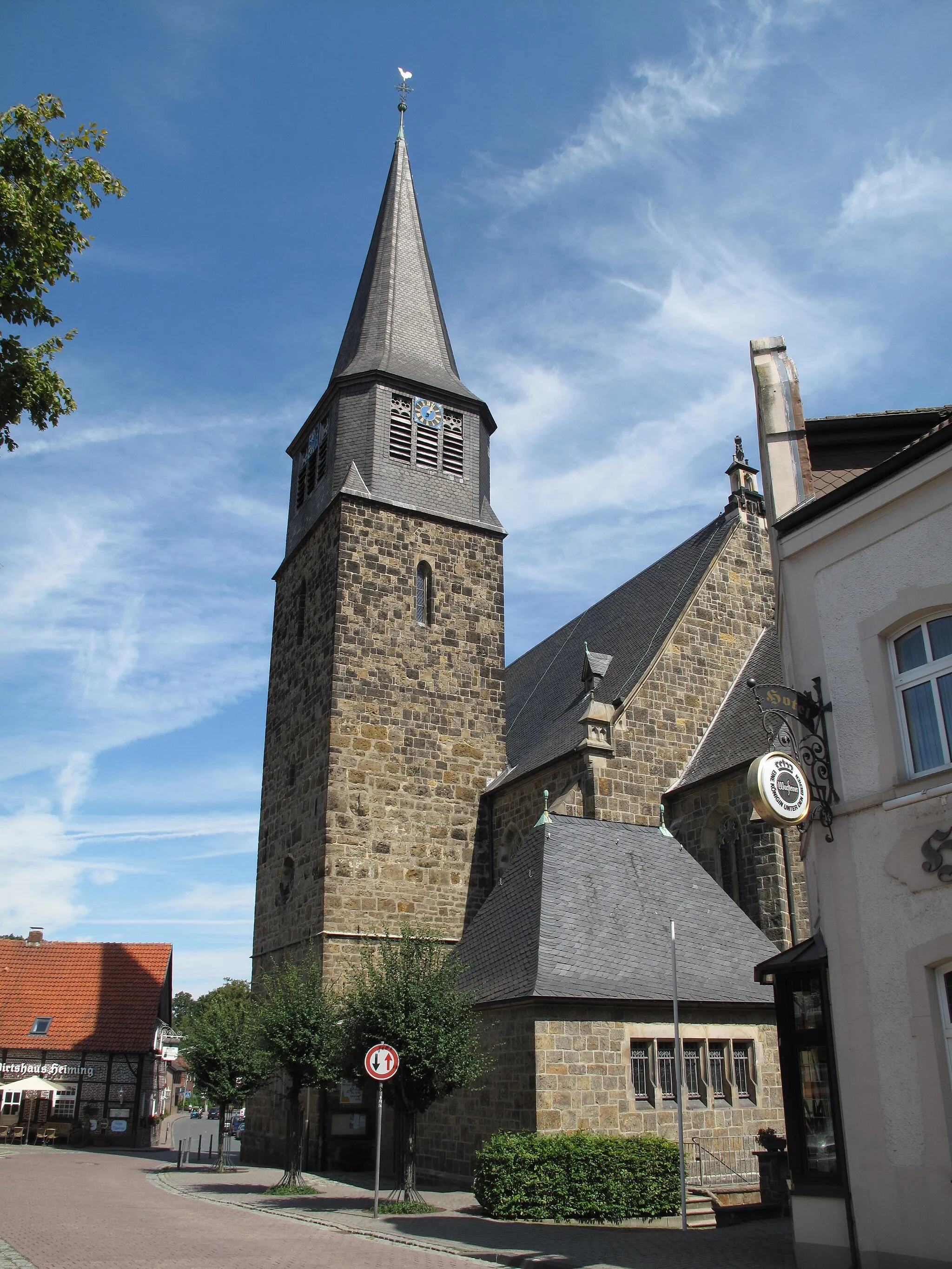 Photo showing: Klein Reken, church: Sankt Antoniuskirche
