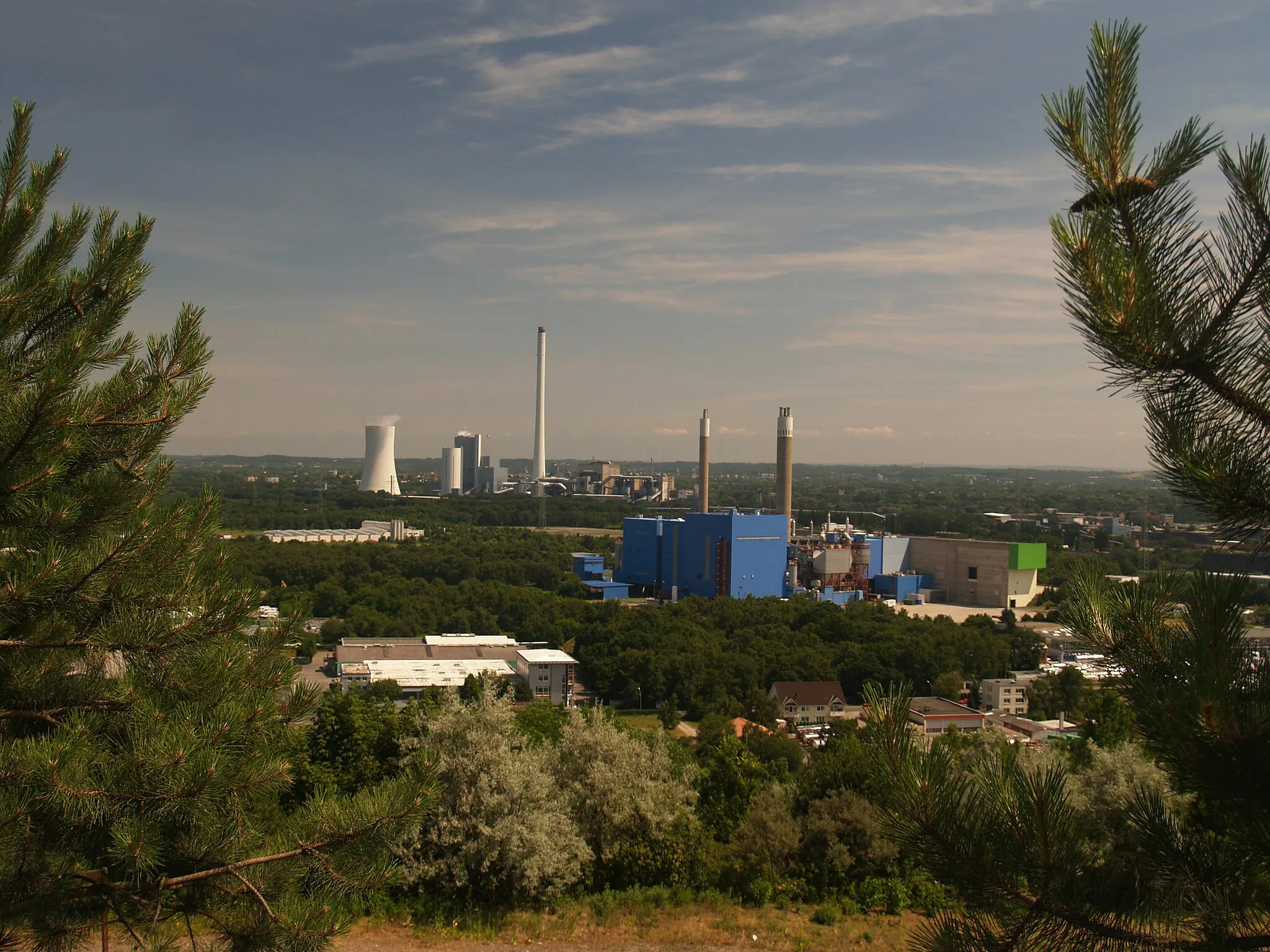 Photo showing: View from Halde Hoppenbruch direction se