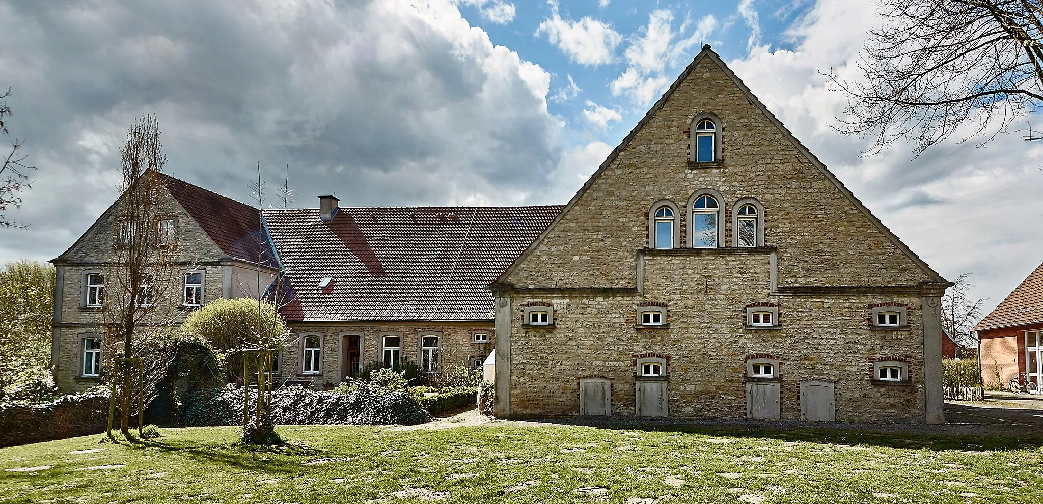 Photo showing: Hof der bildenden Kunst in Schöppingen, North Rhine-Westphalia, Germany.