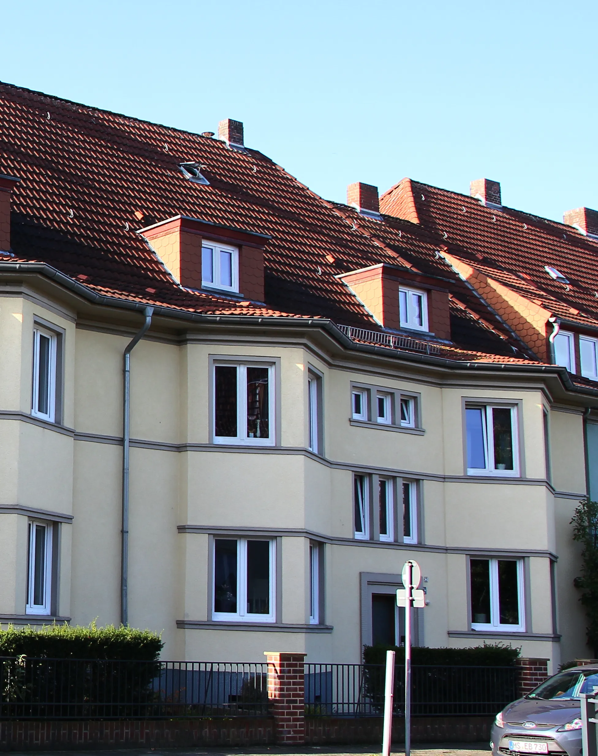 Photo showing: Wohnhaus Flensburger Straße 07