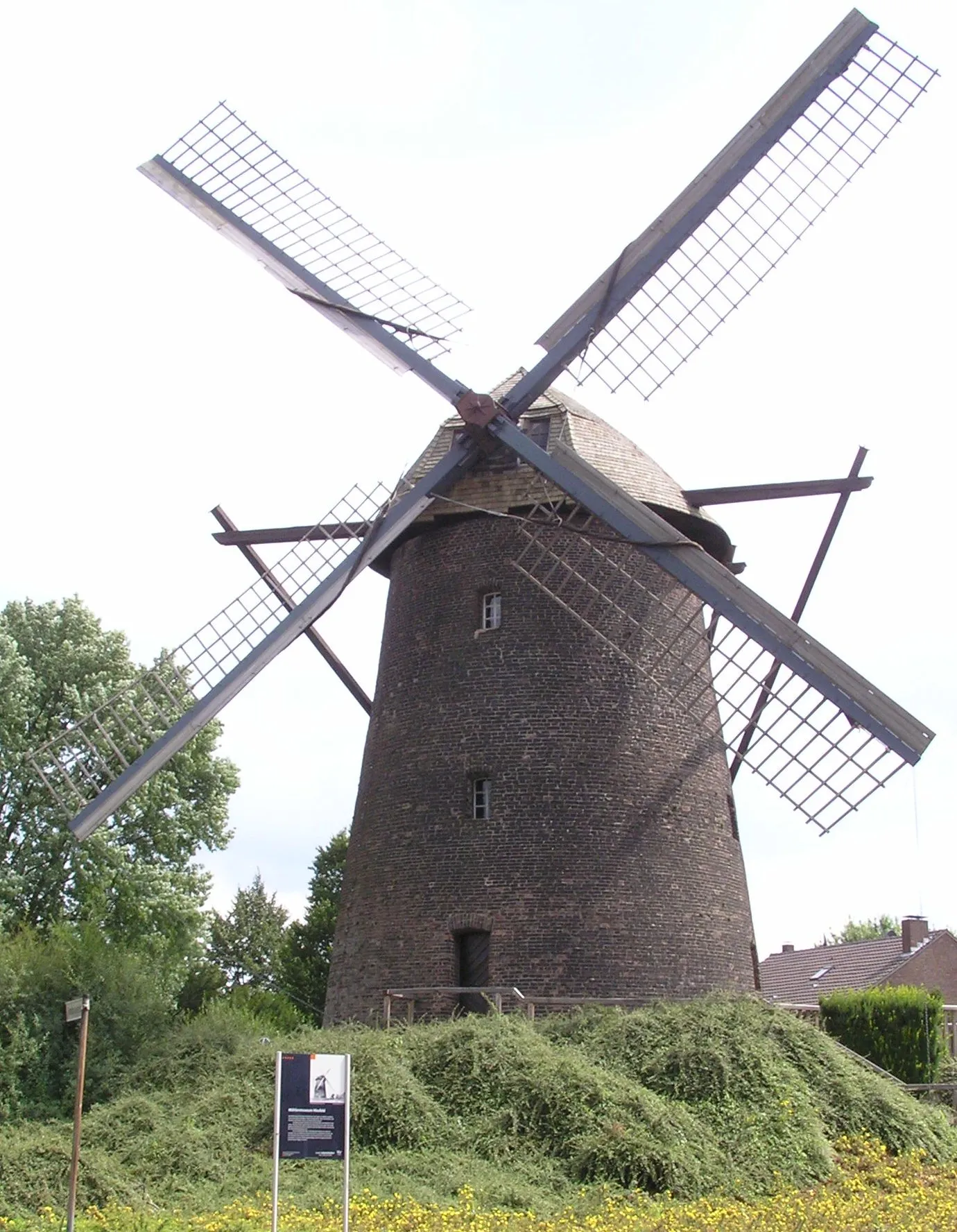 Photo showing: Windmill in Dinslaken-Hiesfeld