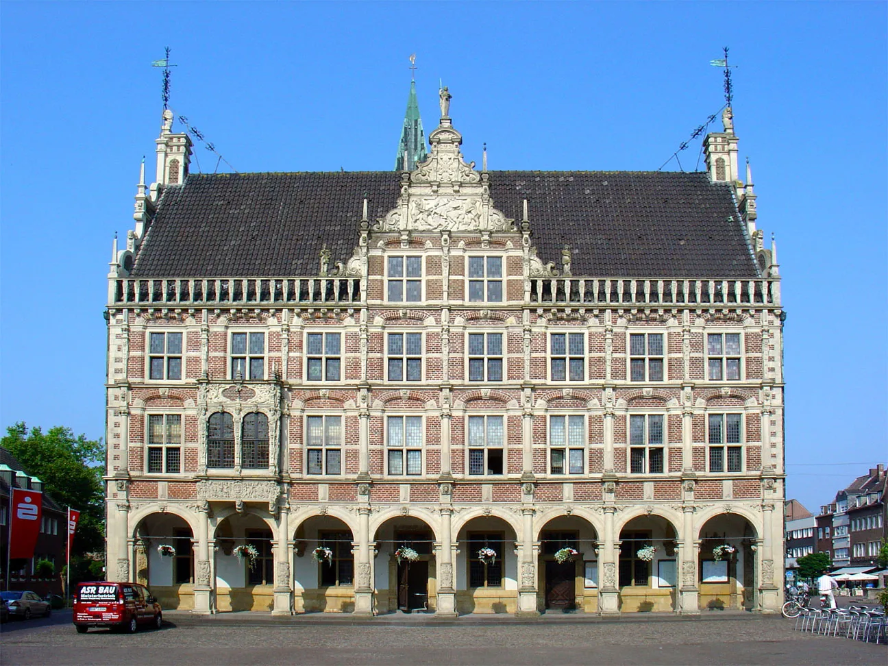Photo showing: Oude renaissance raadhuis van Bocholt