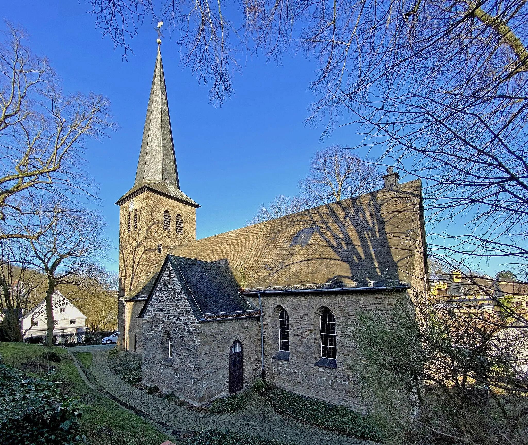 Photo showing: Dorfkirche Volmarstein - Hauptstraße 36 (Wetter(Ruhr))