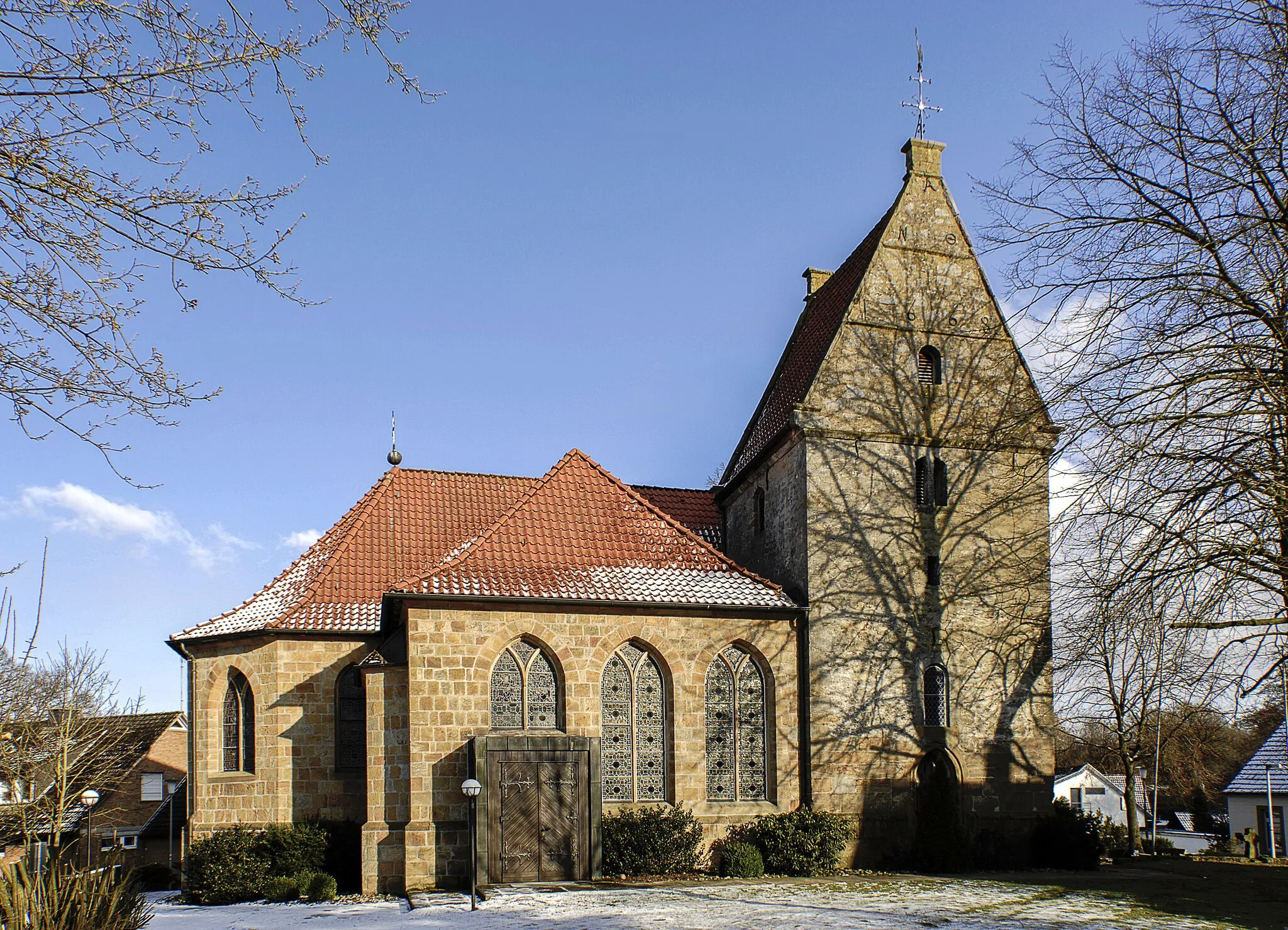 Photo showing: Elte, St. Ludgerus, Westseite