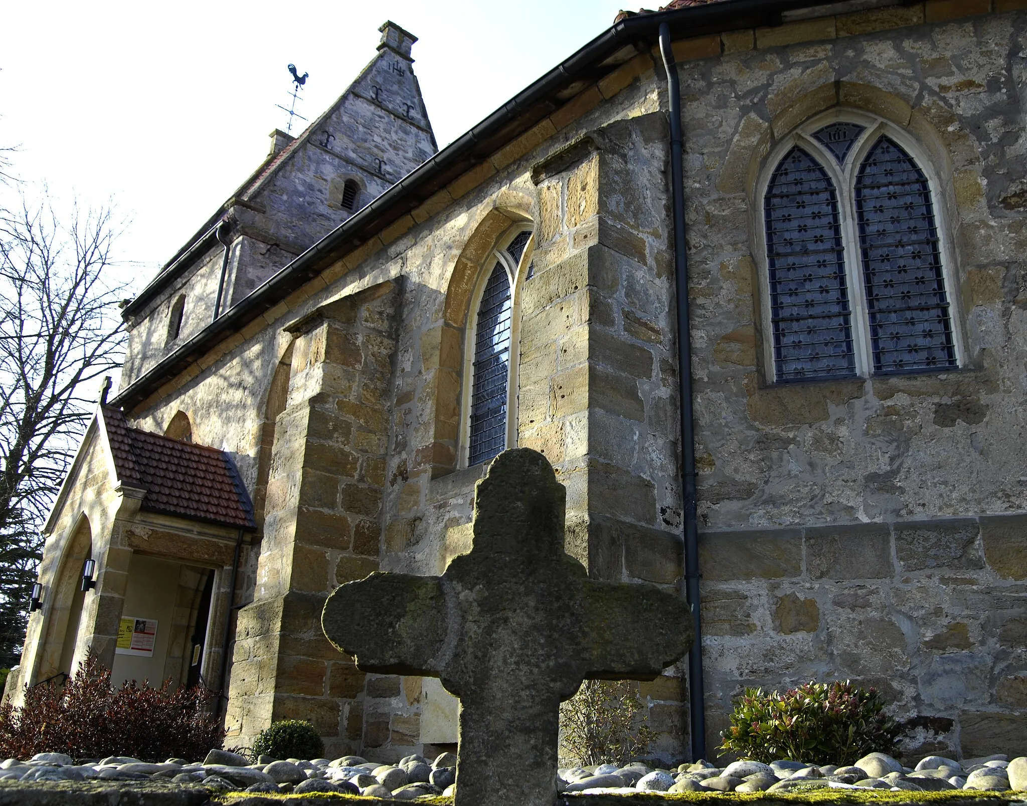 Photo showing: Elte, St. Ludgerus mit Kreuz