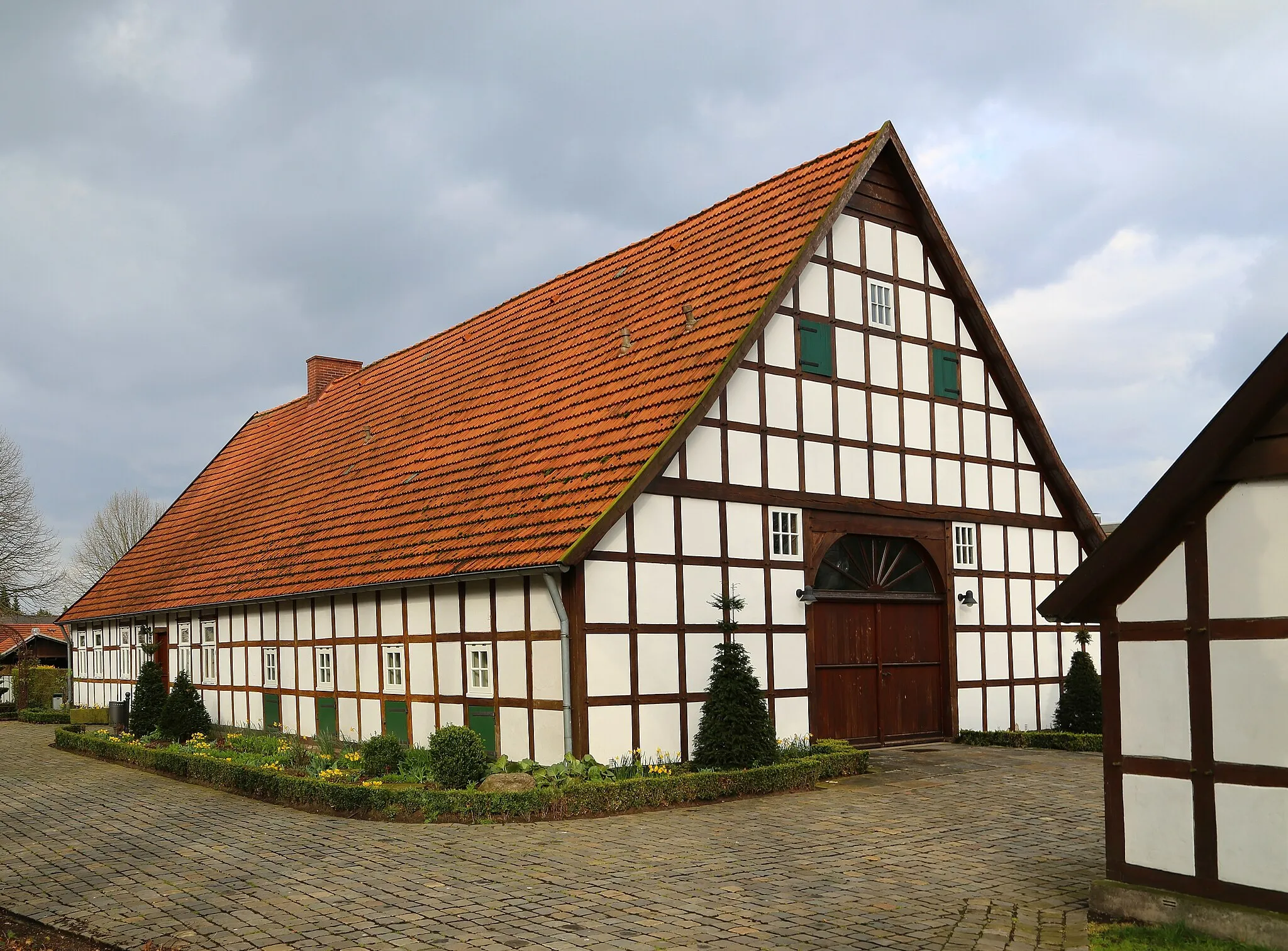 Photo showing: Hehwerth House (Haus Hehwerth) in Alt-Lotte, a district of Lotte, Kreis Steinfurt, North Rhine-Westphalia, Germany.