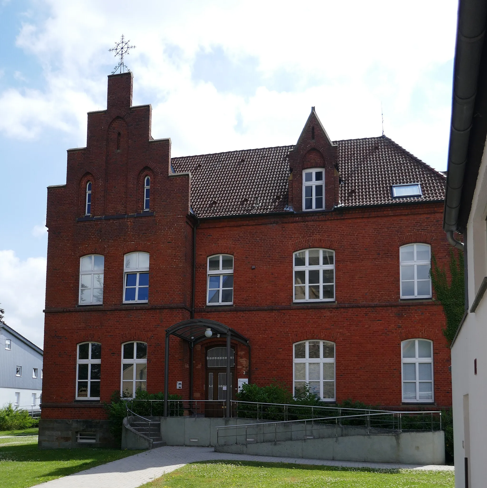 Photo showing: Pfarrhaus in Lippborg