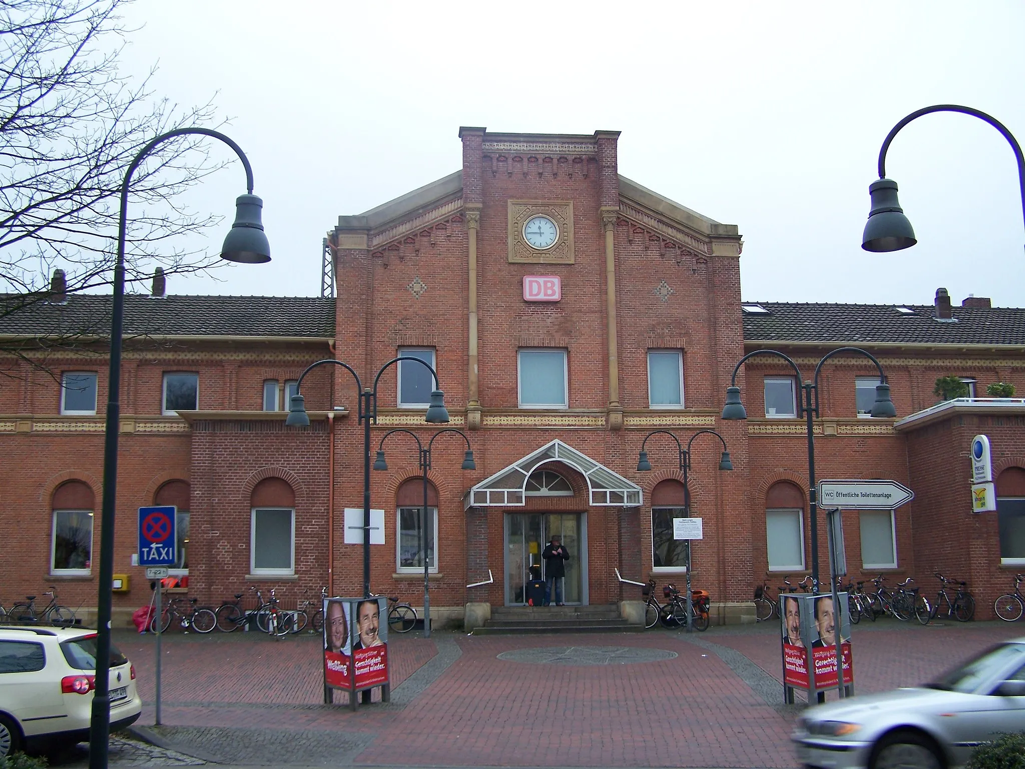 Photo showing: Bahnhof Lingen (Ems)