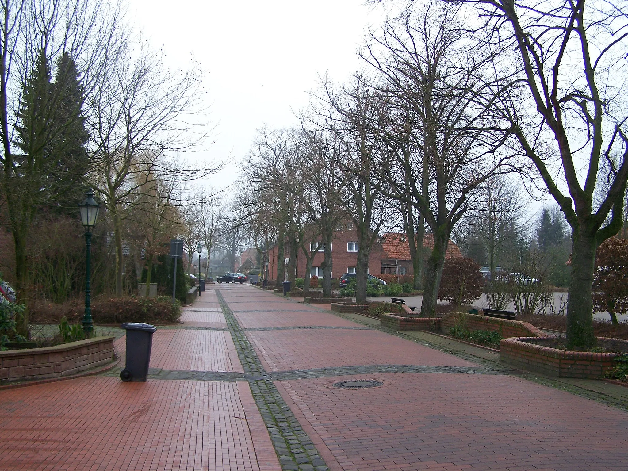 Photo showing: Dorfstraße Schapen.