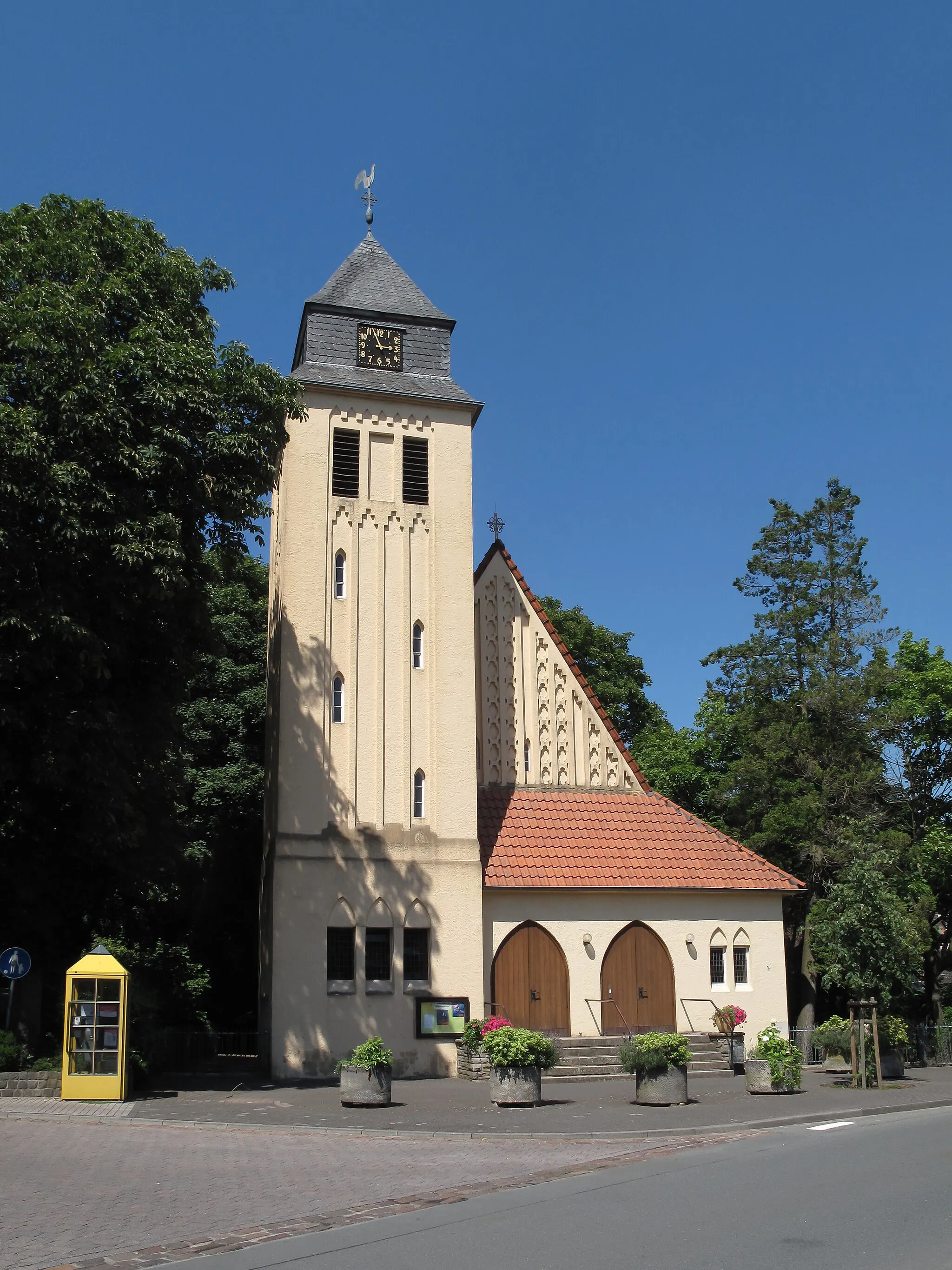 Photo showing: Anholt, church: Friedenskirche