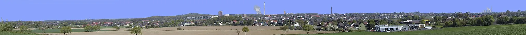 Photo showing: Bergkamen, Germany Panorama (view from south)