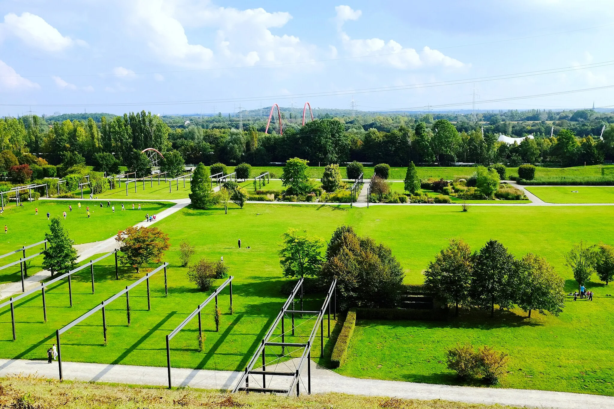 Photo showing: view from observation hill