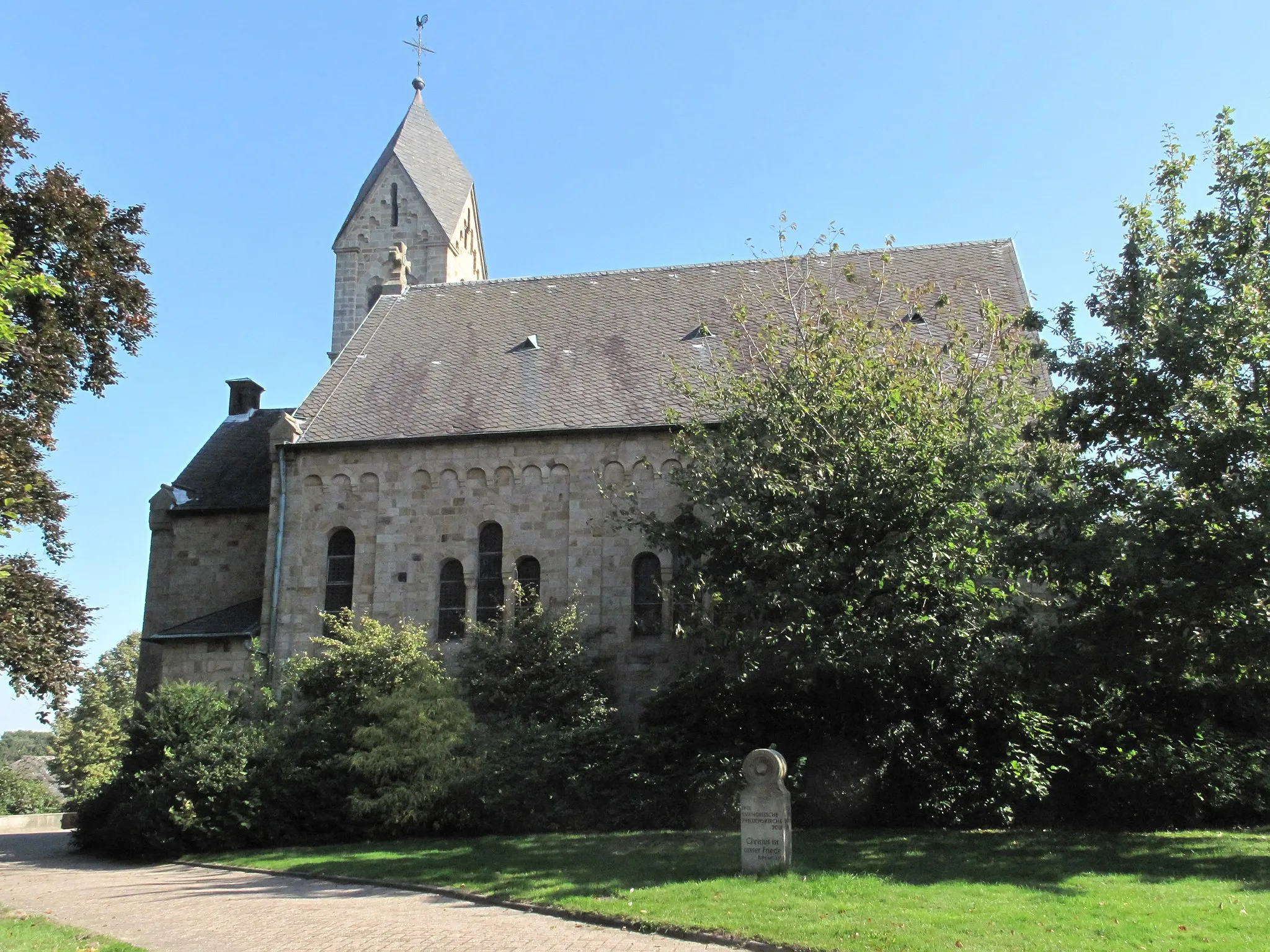 Photo showing: Hörstel, church: die Friedenskirche