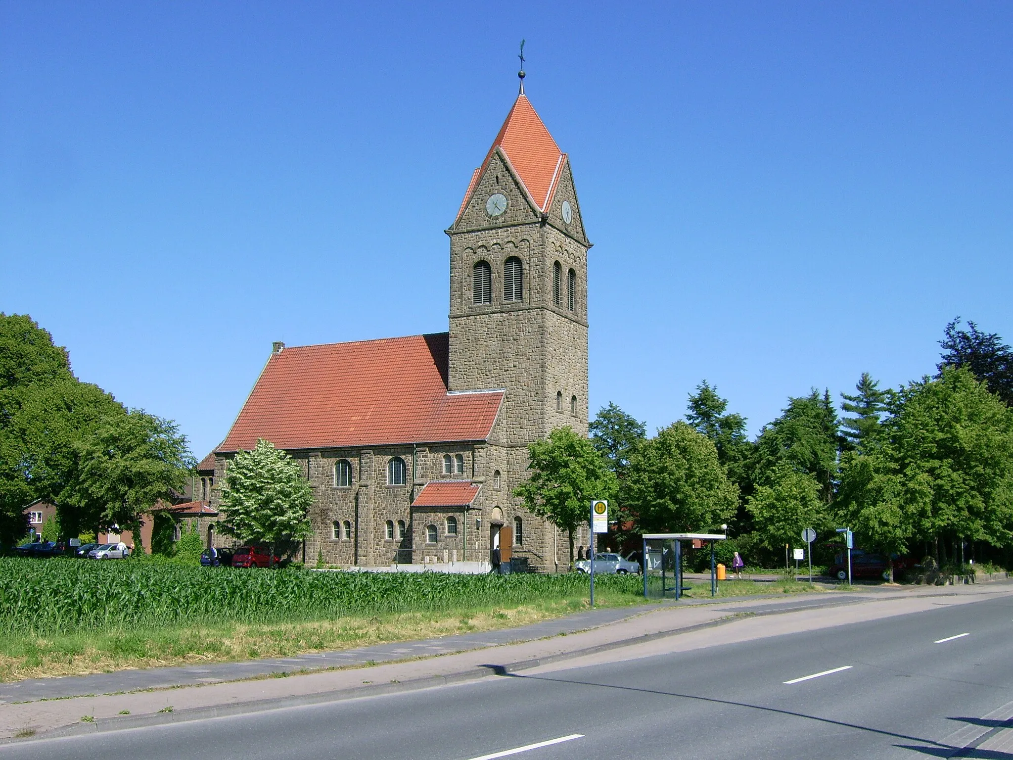 Photo showing: Ev. Kirche Lengerich-Hohne